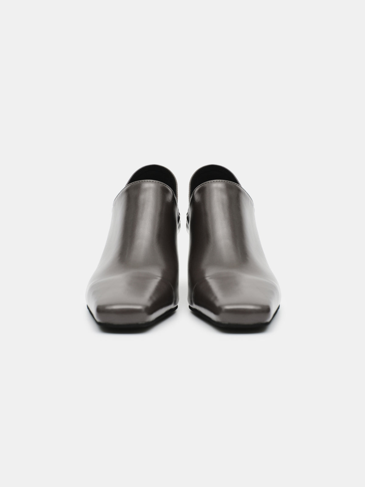 High Vamp Mule Loafers, Phantom