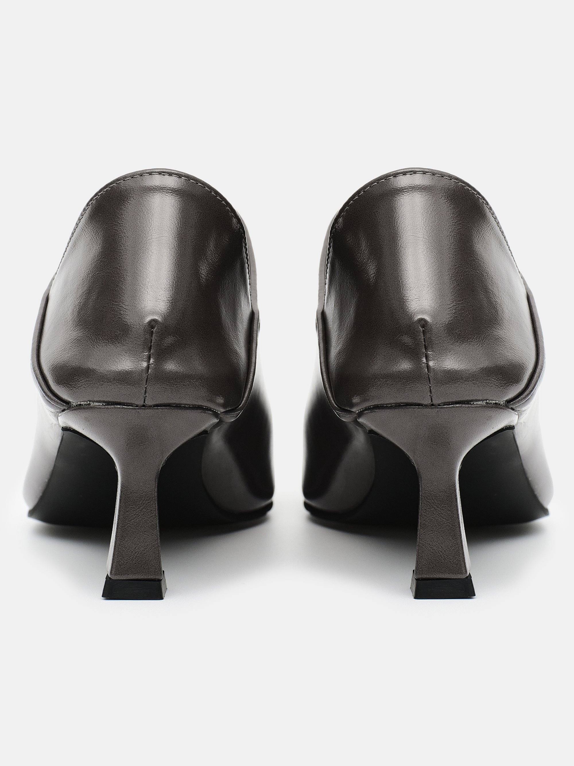 High Vamp Mule Loafers, Phantom