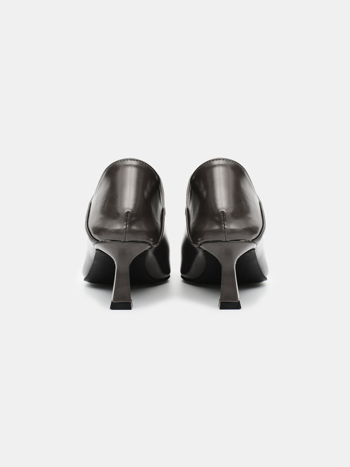 High Vamp Mule Loafers, Phantom