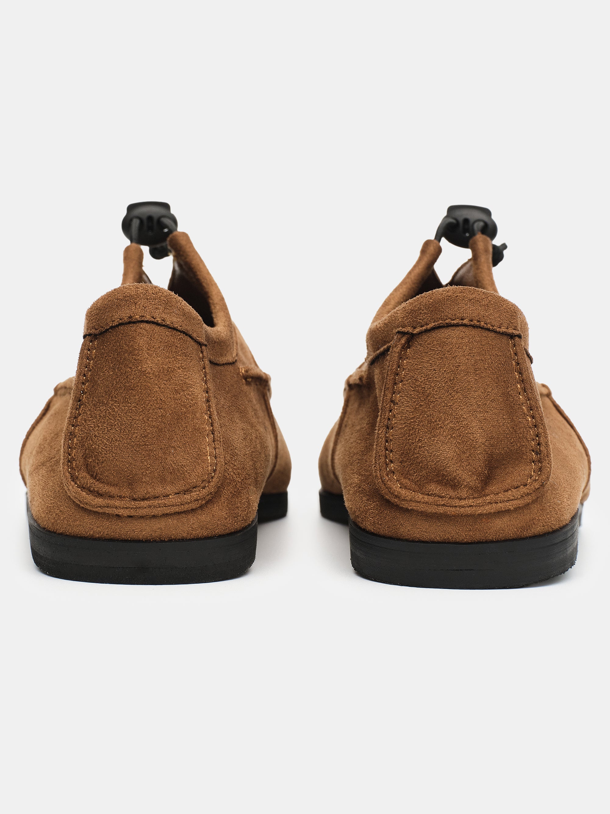 Square Toe Moccasin, Brown