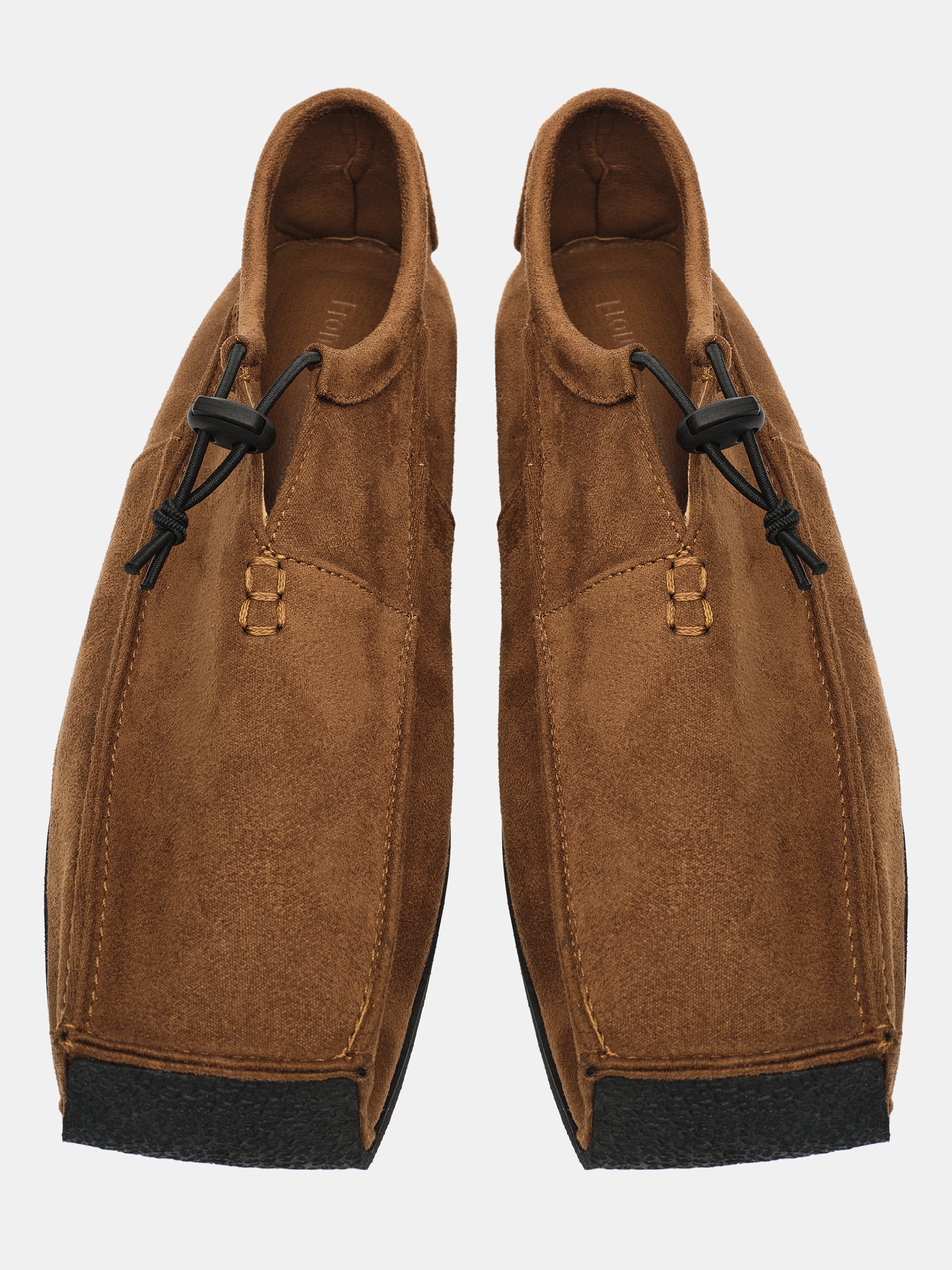 Square Toe Moccasin, Brown
