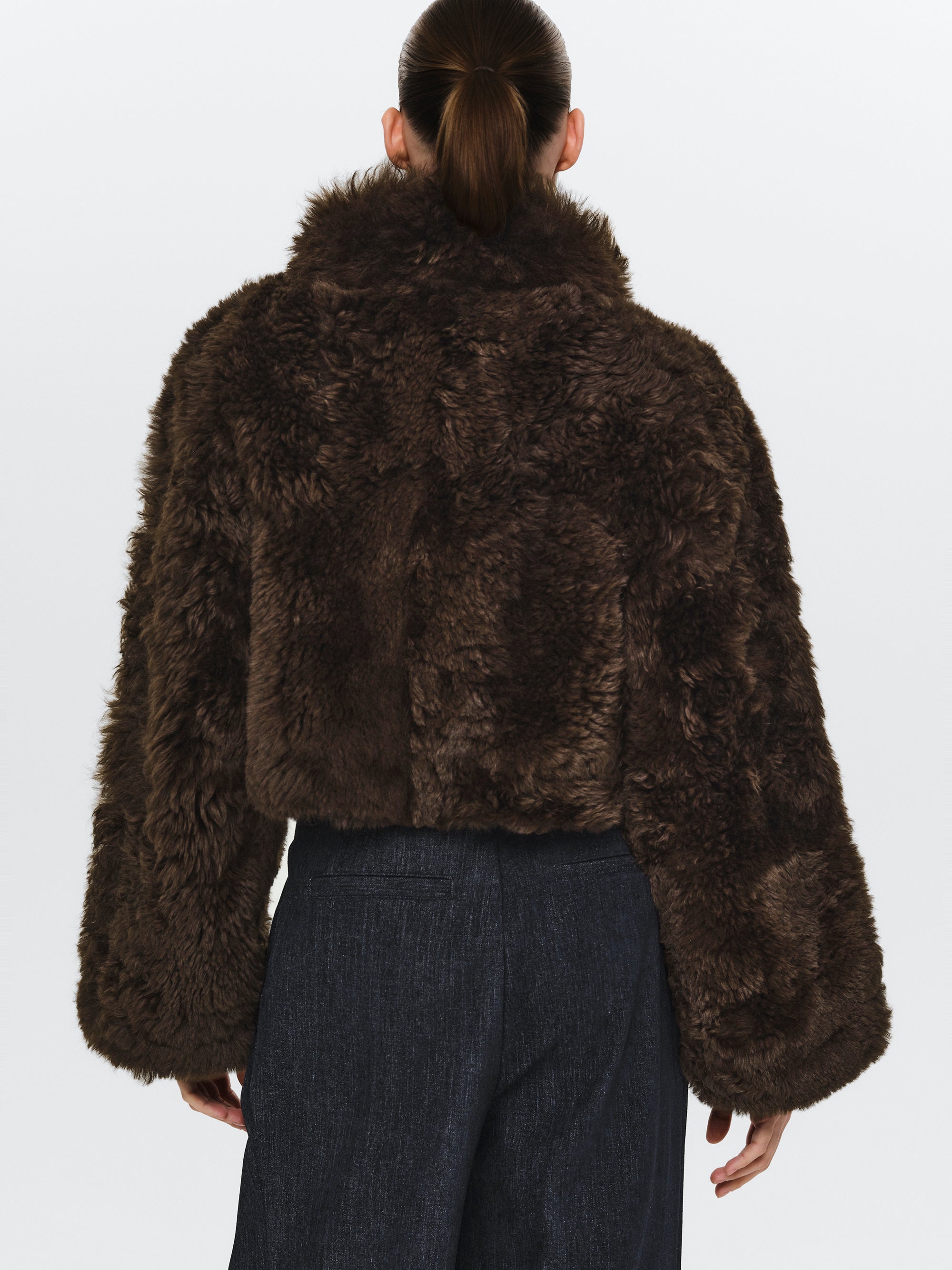 Toscana Fur Jacket, Chocolate