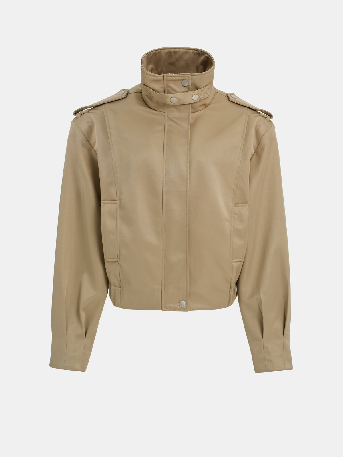 Barlow Flight Bomber Jacket, Beige
