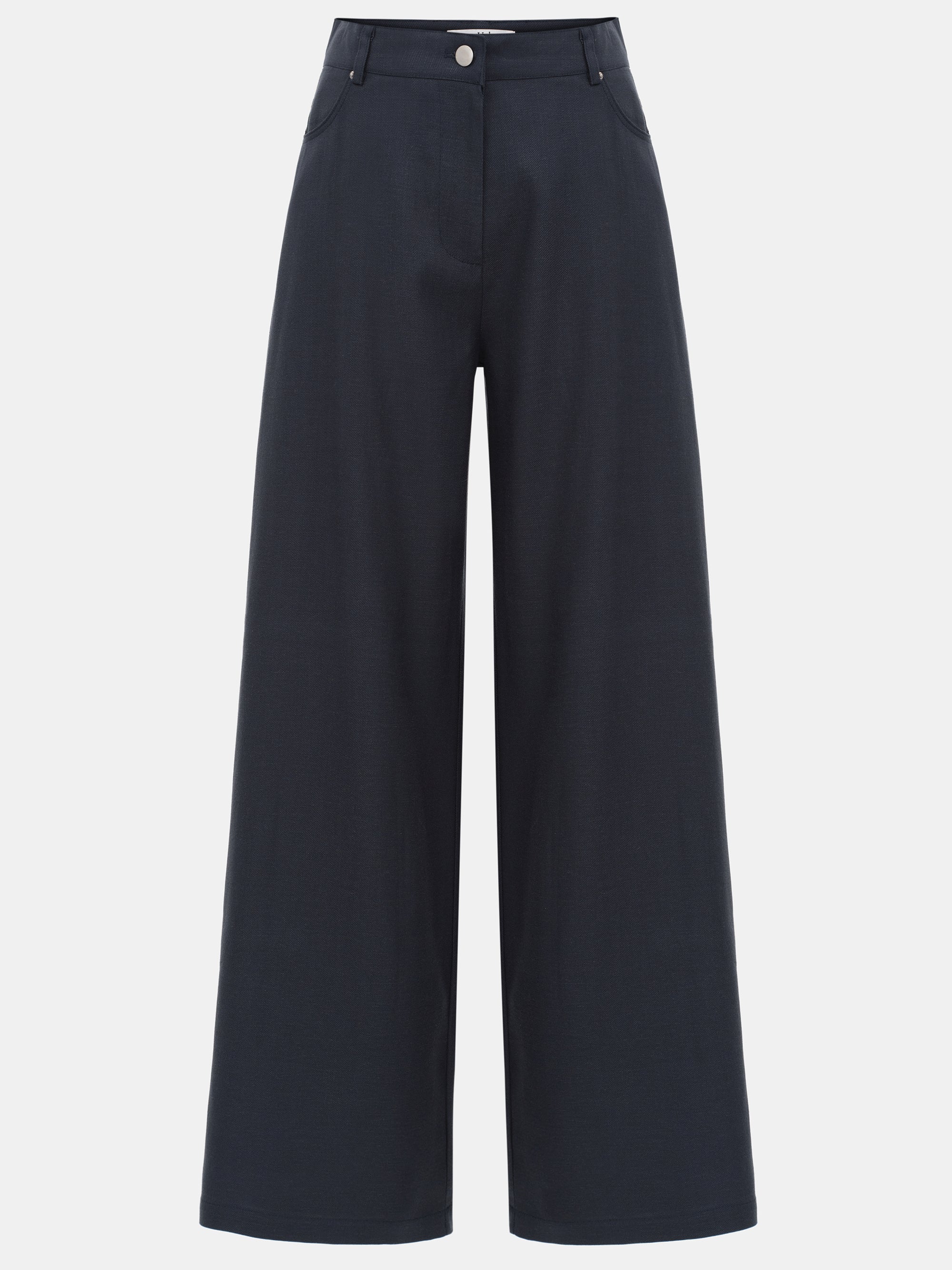 Mirko Fluid Tencel Denim Pants, Navy