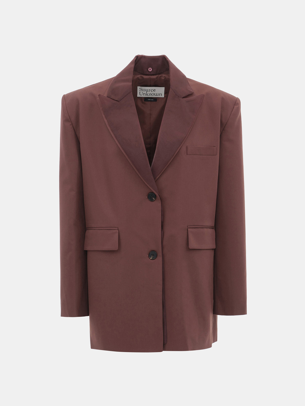 Molly Sheer Collar Blazer, Wine