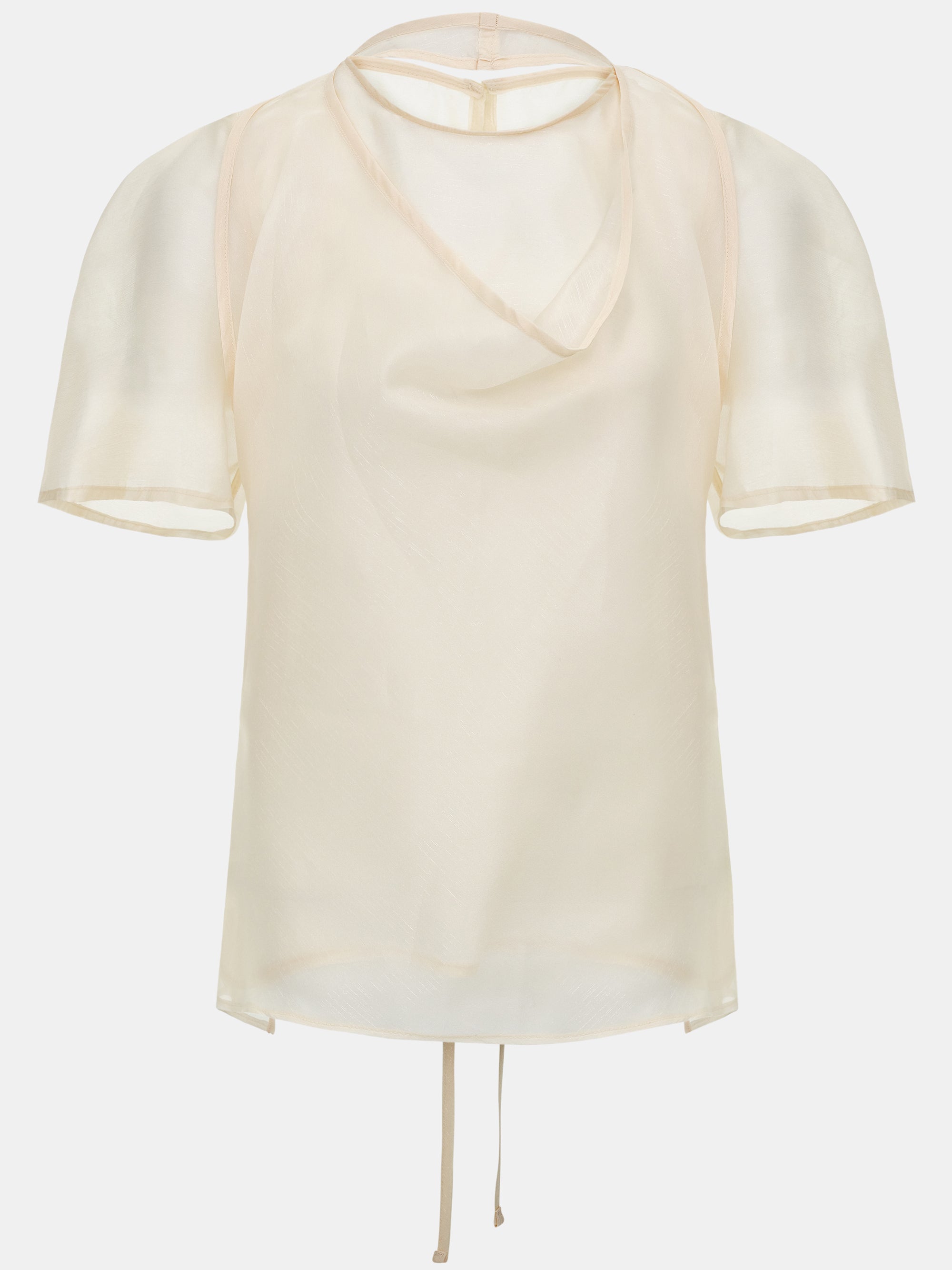 Sevi Veiled Blouse, Ivory