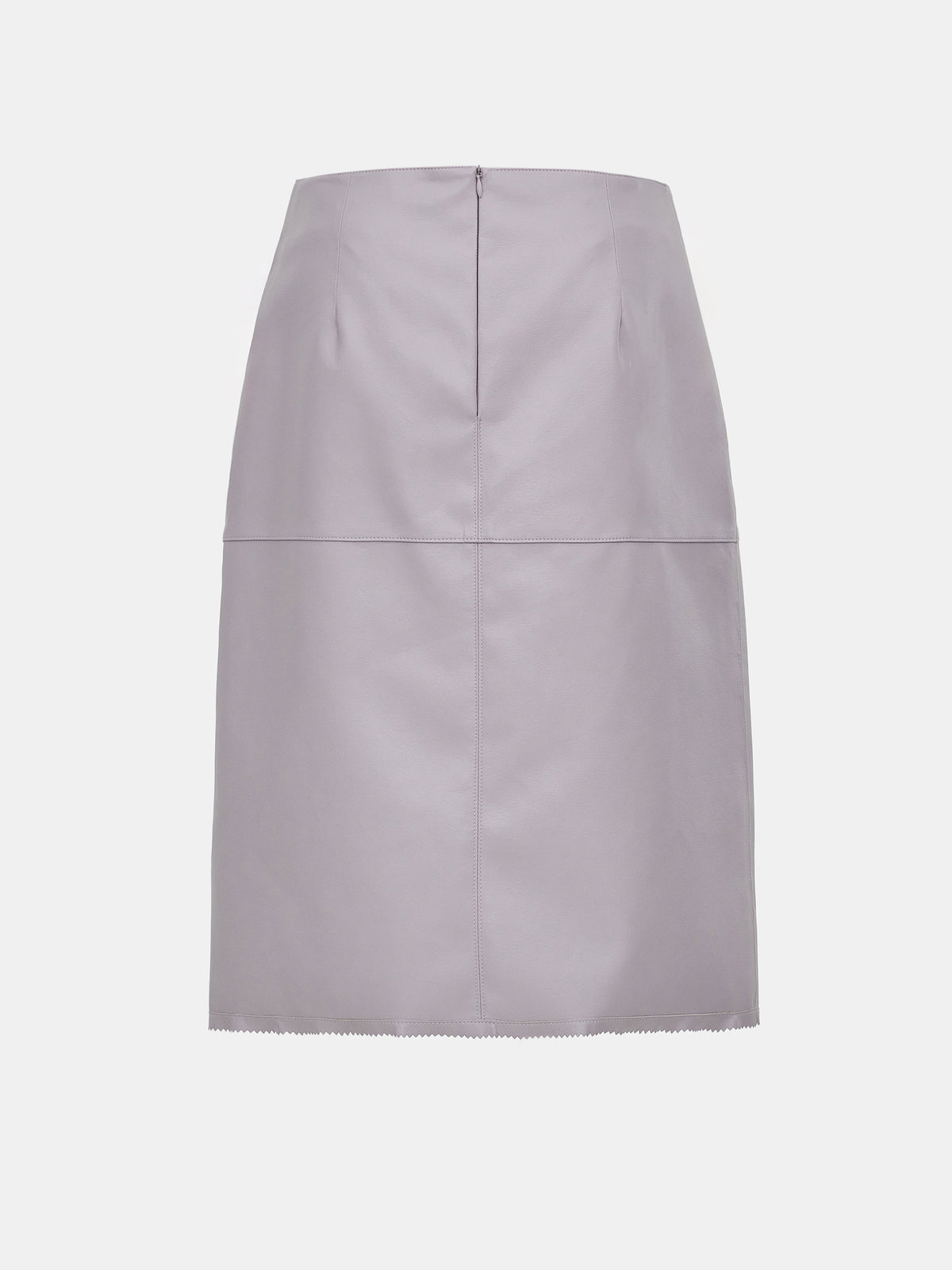 Talamo Faux Leather Skirt, Lilac