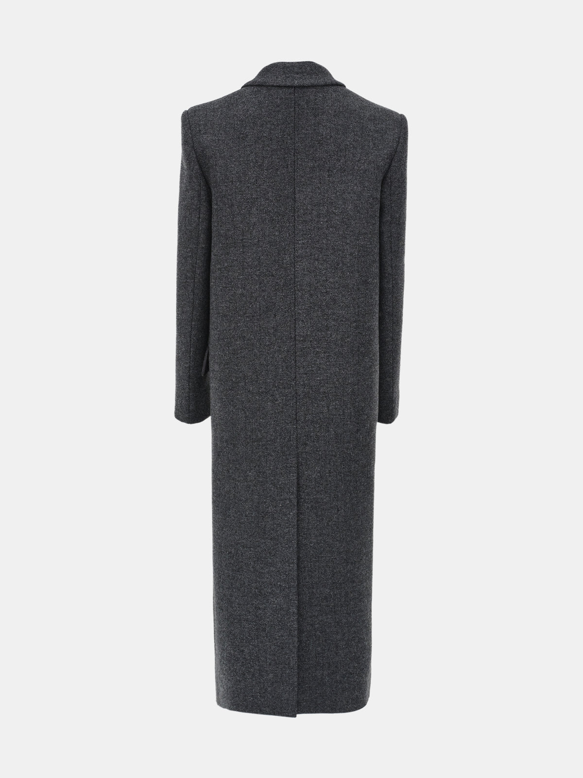 Reyna Long Coat, Charcoal