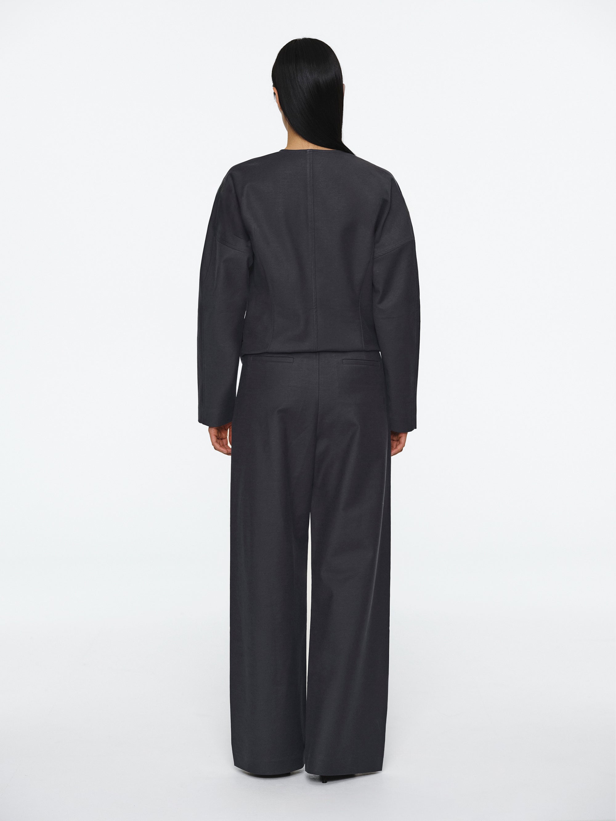 Cinched Pants, Charcoal