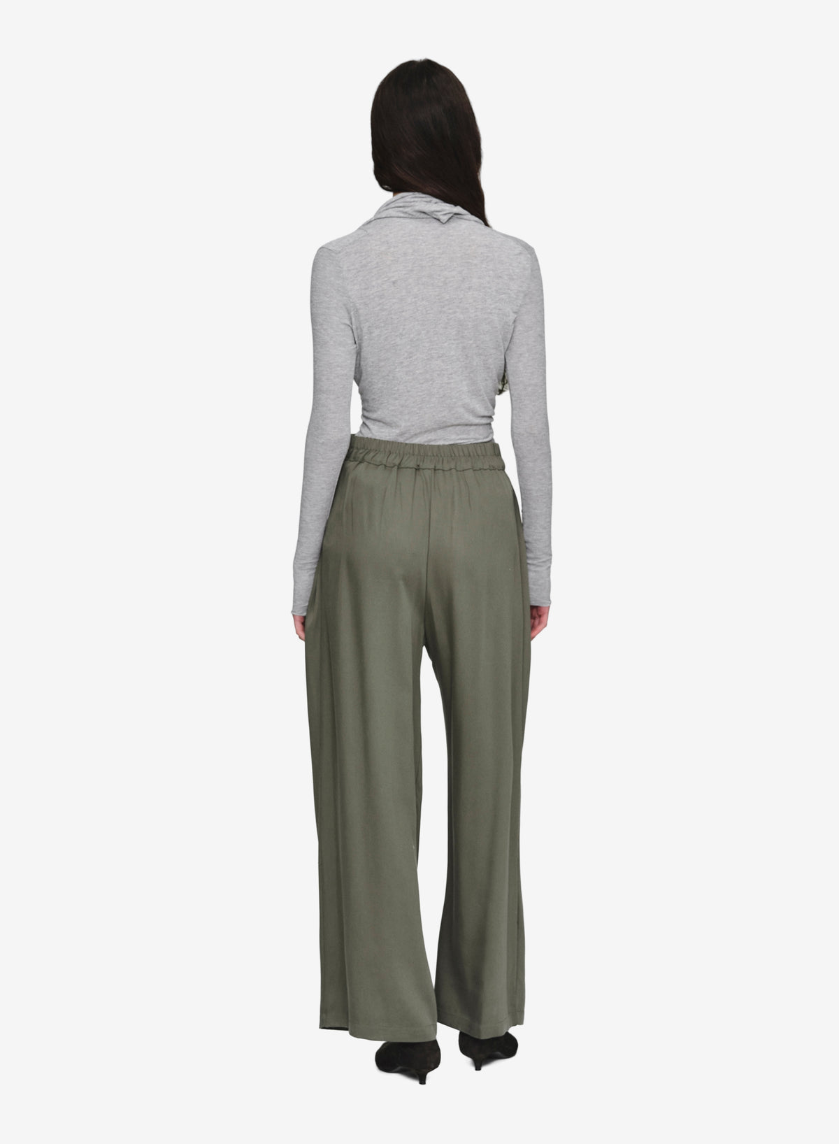 Cigar Drawstring Trousers, Khaki
