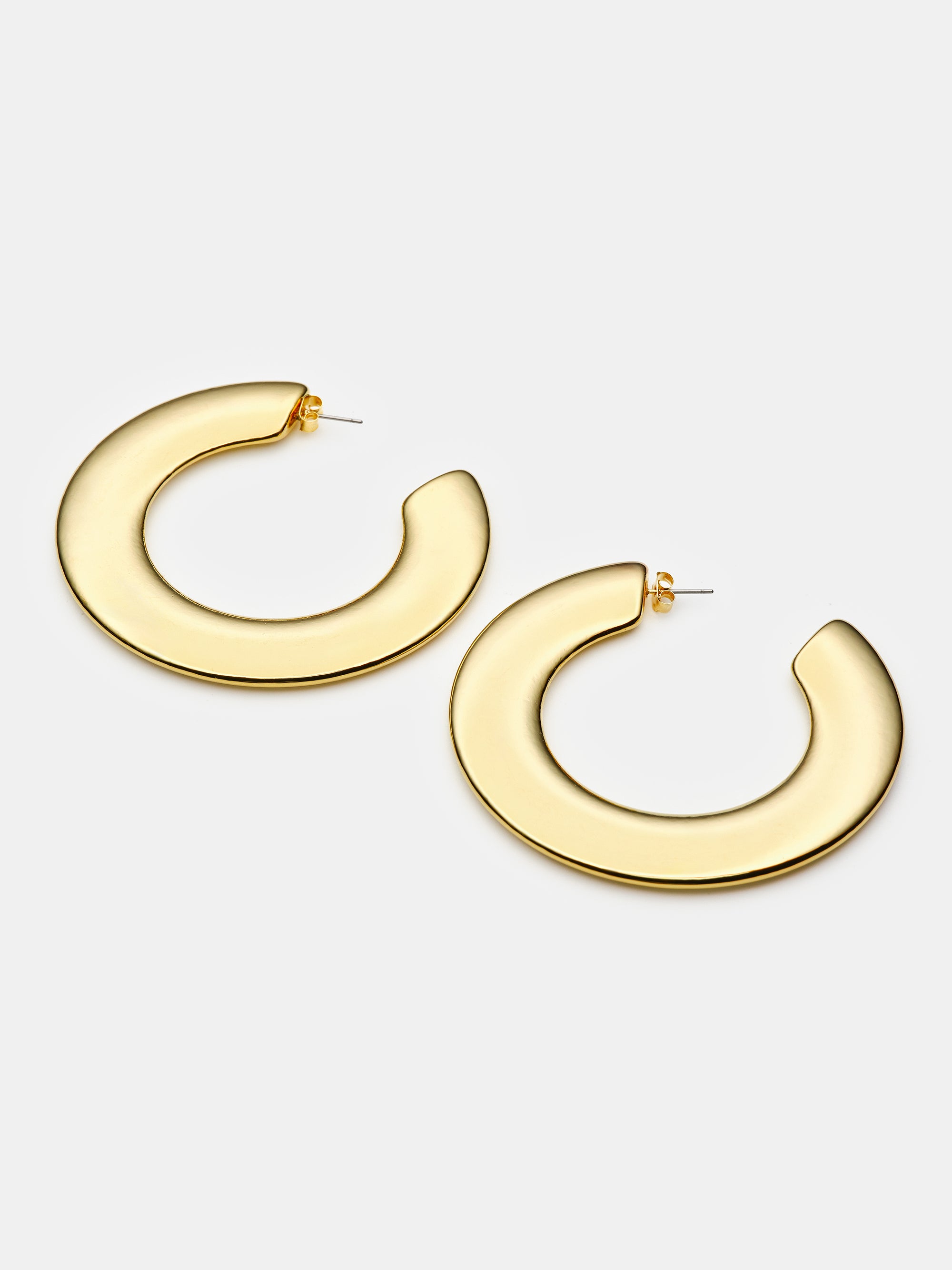 Hoop Earrings, Gold – SourceUnknown