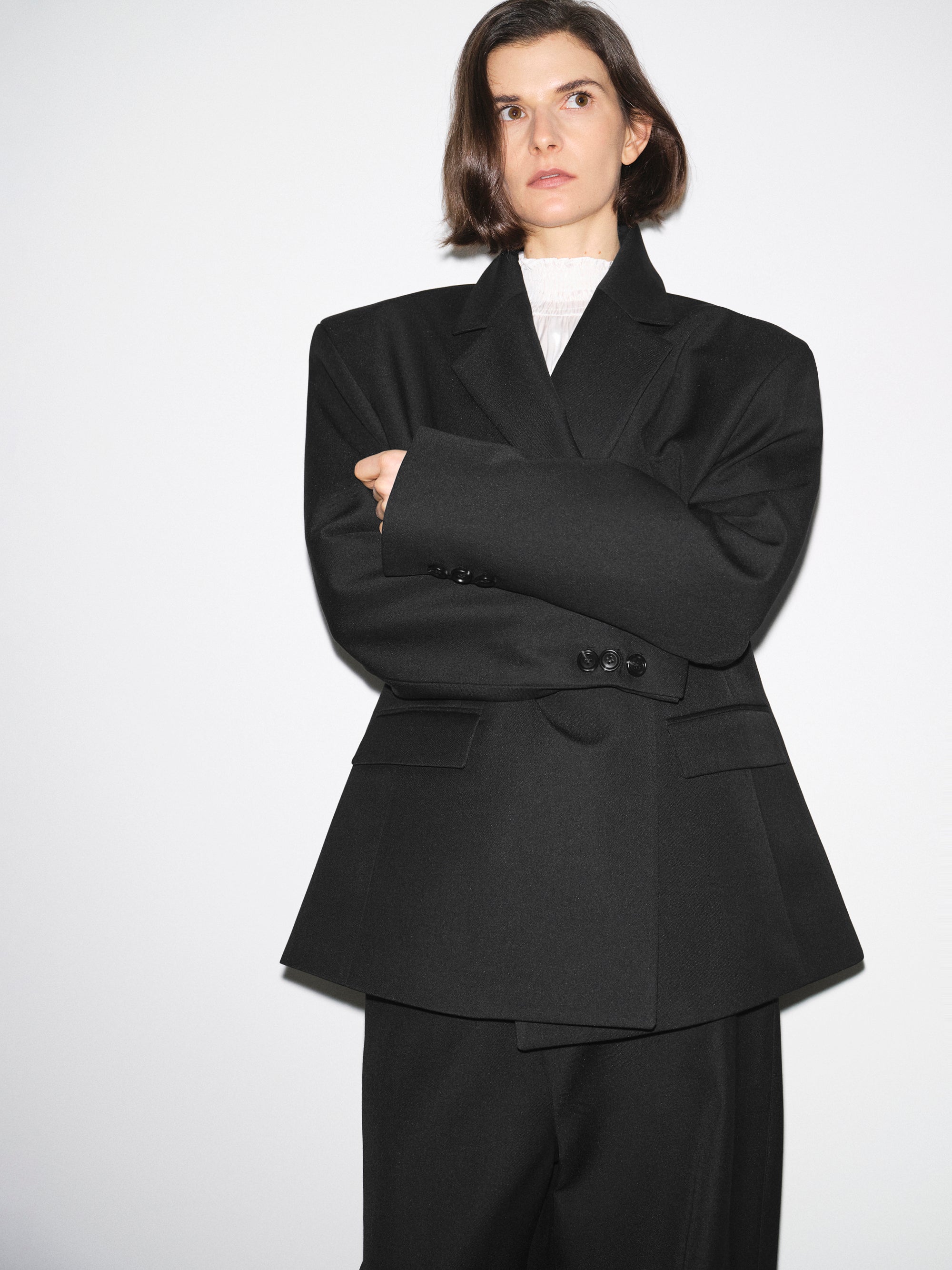 Mesa Tapered Blazer, Black