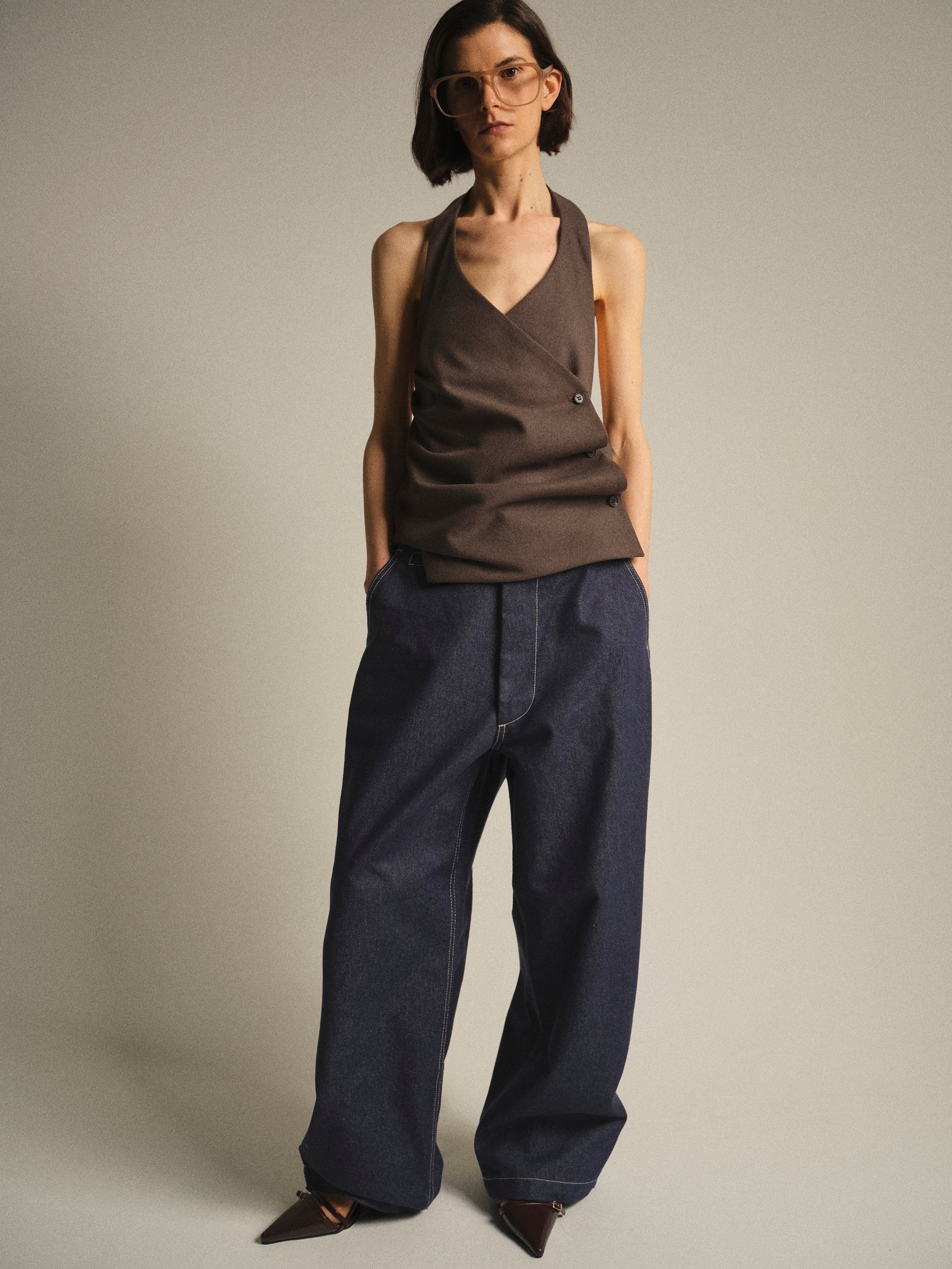 Loose Baggy Jeans, Indigo