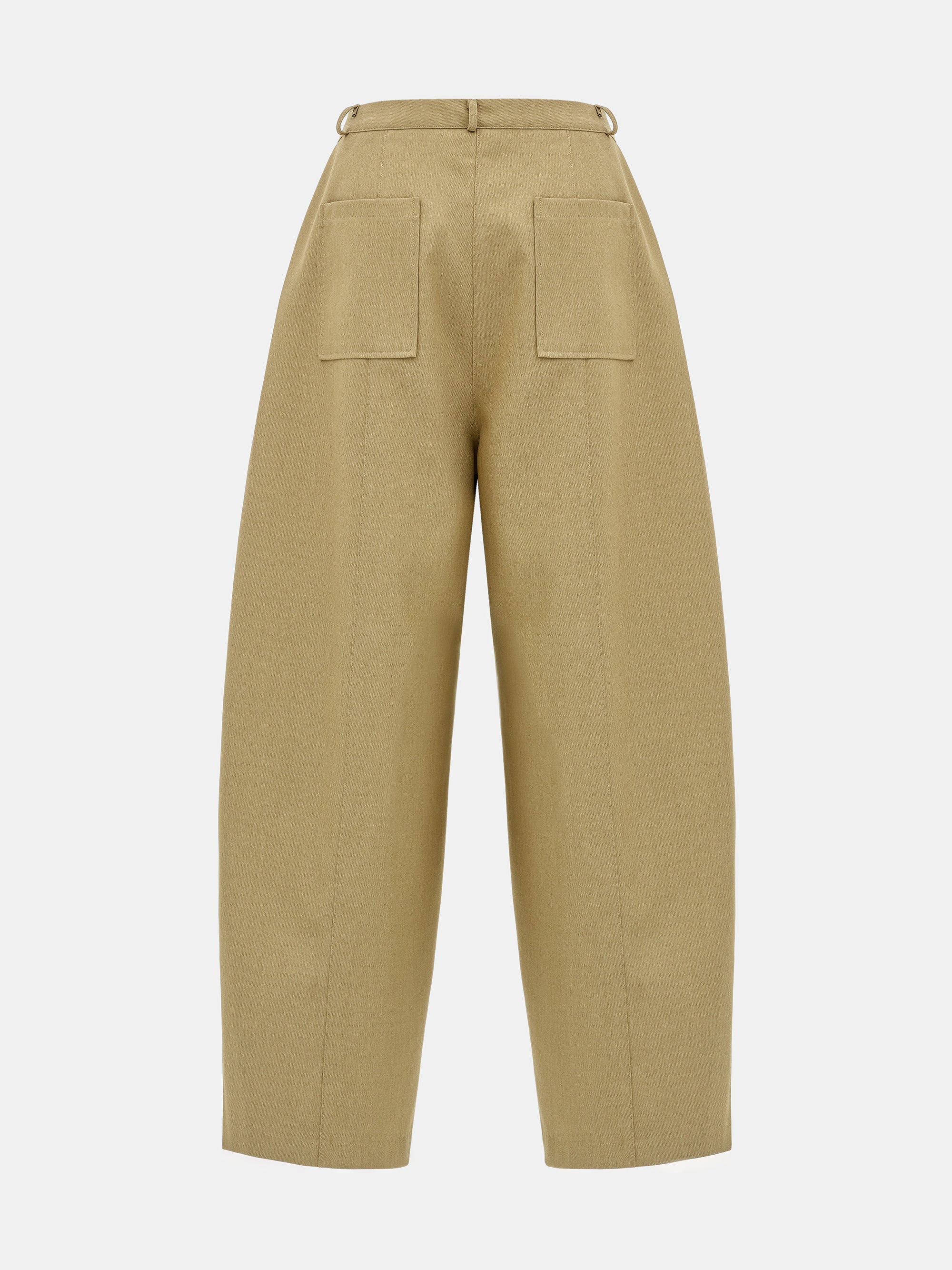 Mesa Front Welt Pocket Trousers, Beige