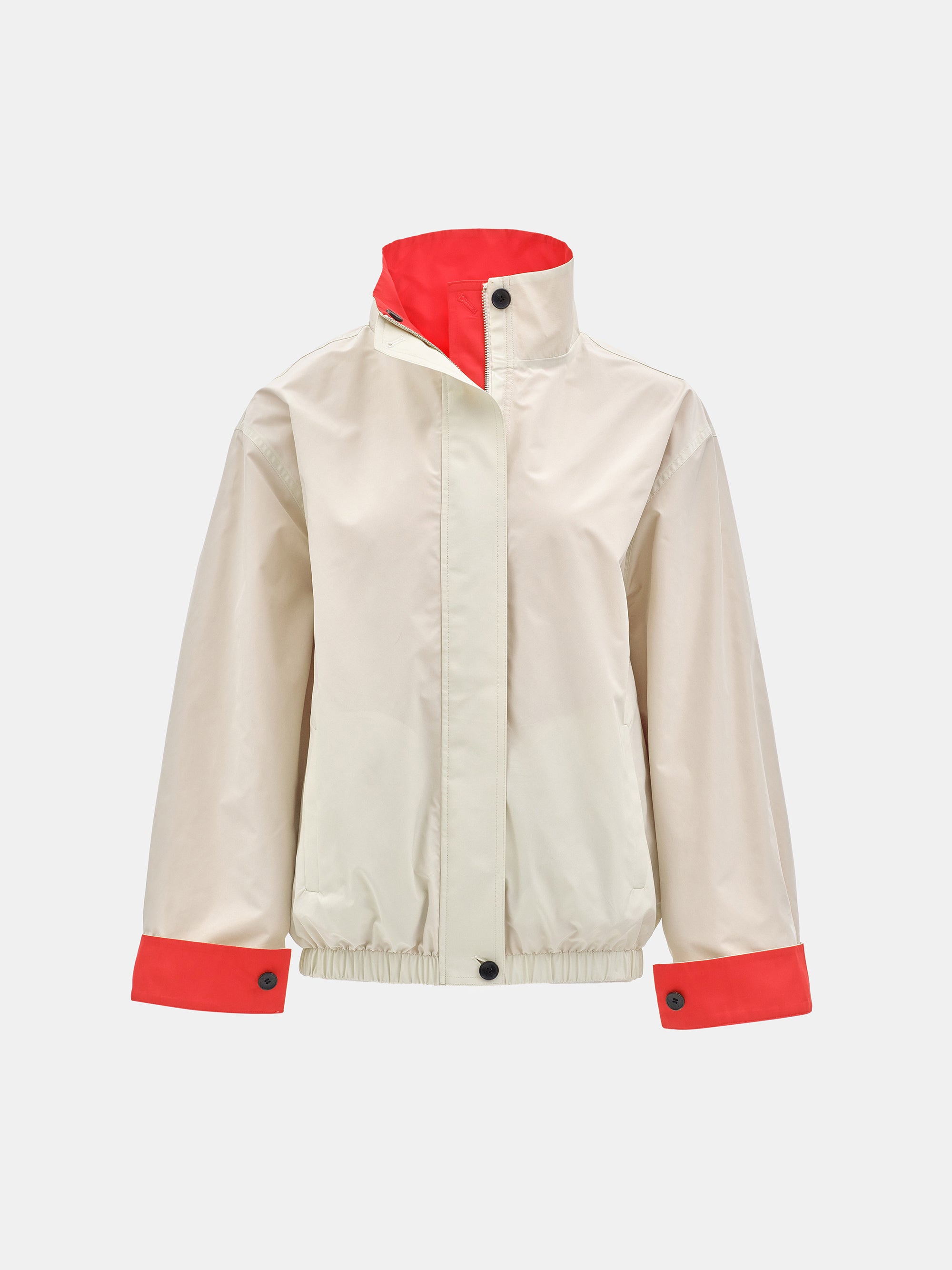 Reversible Blouson Jacket, Red