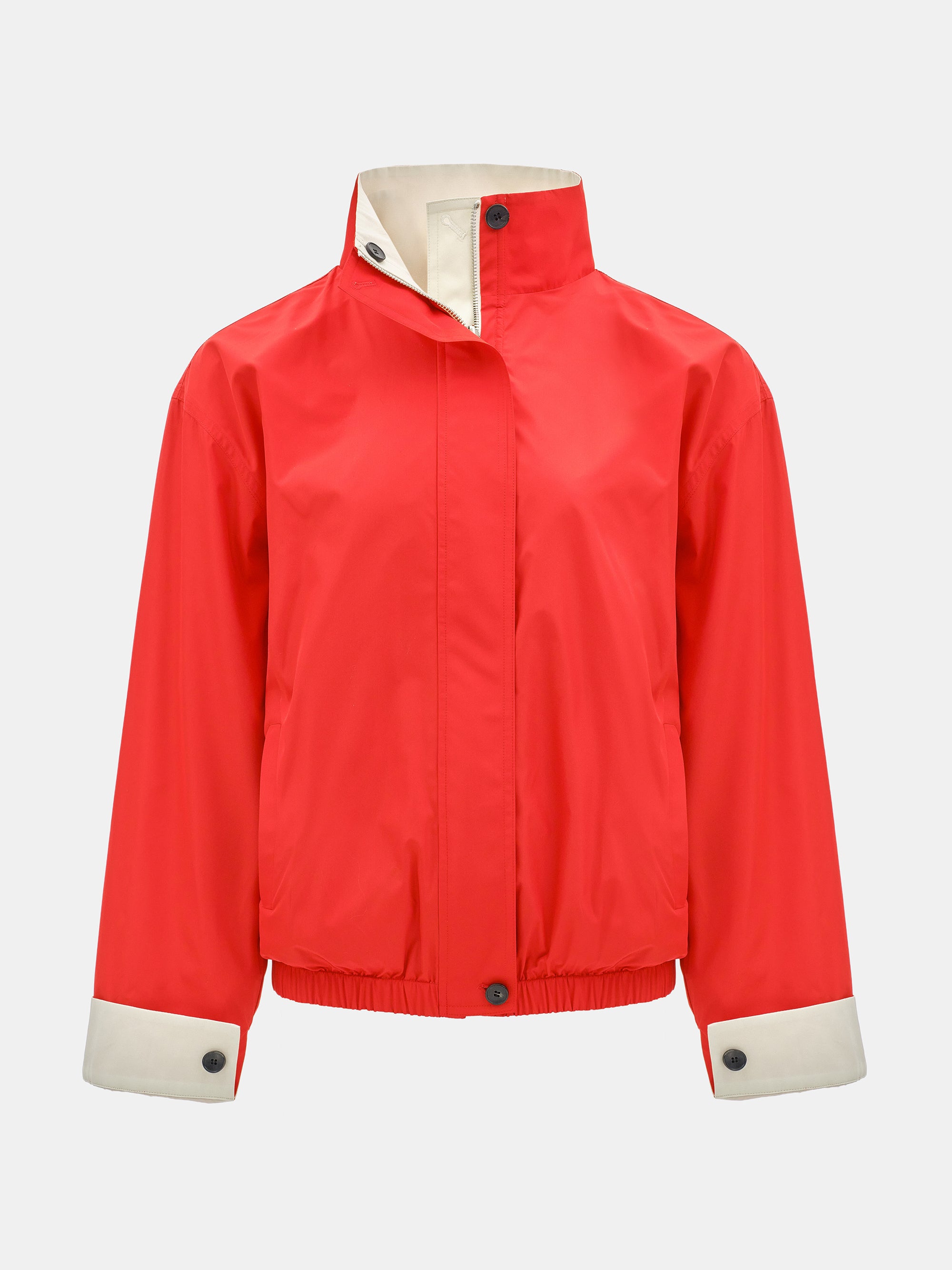 Reversible Blouson Jacket, Red