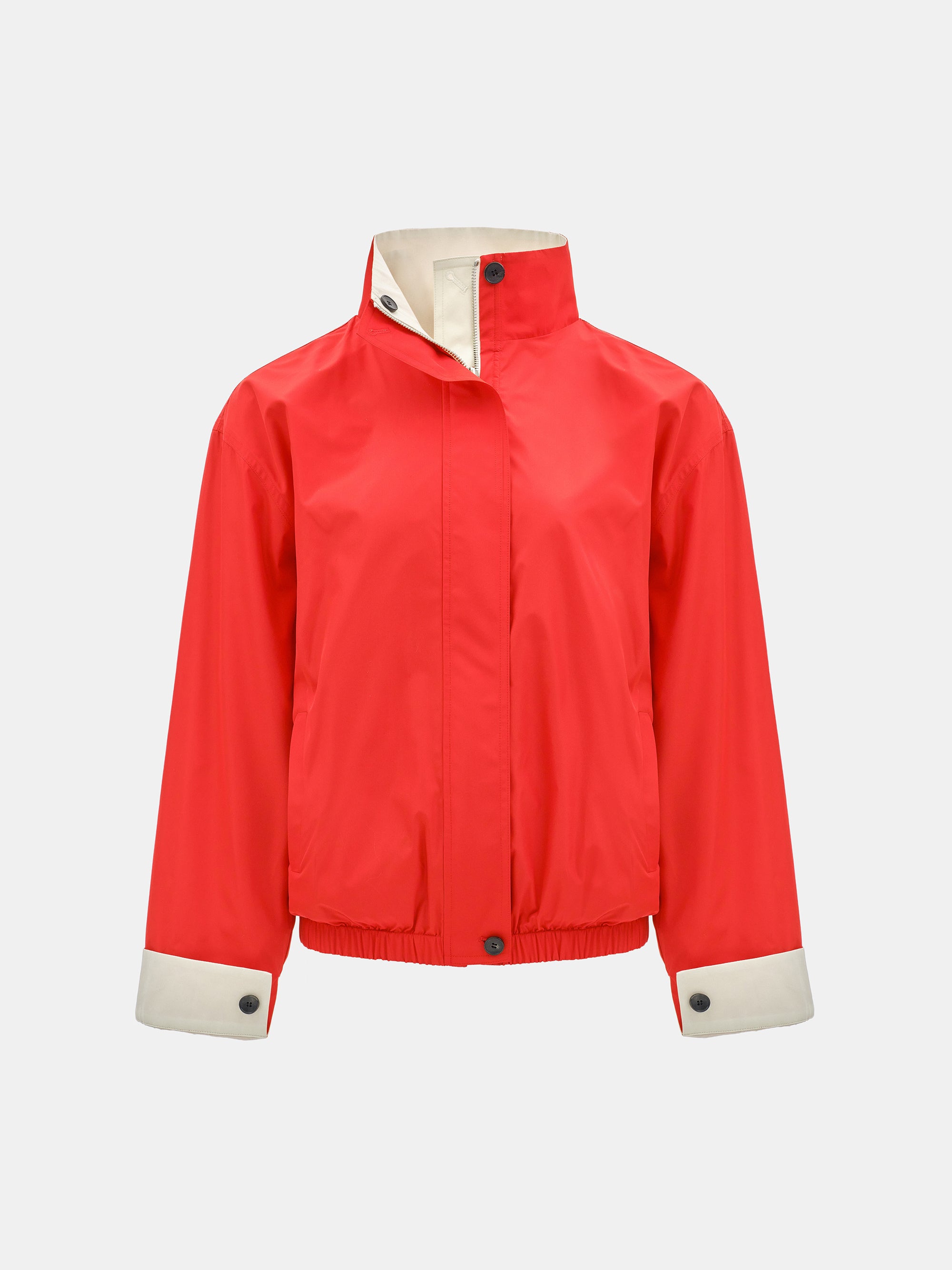 Reversible Blouson Jacket, Red