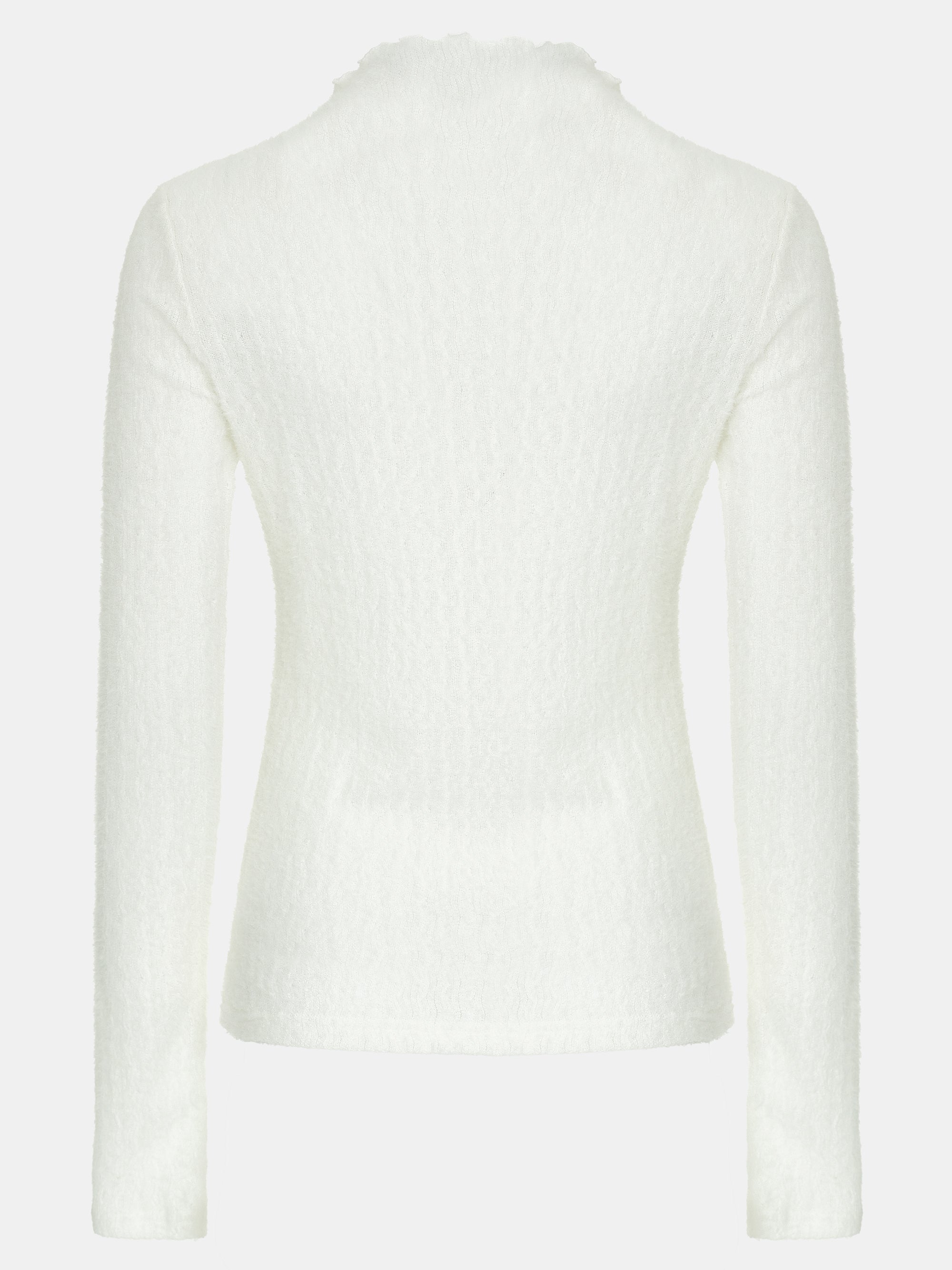 Brushed Knit Jersey Top, Ivory