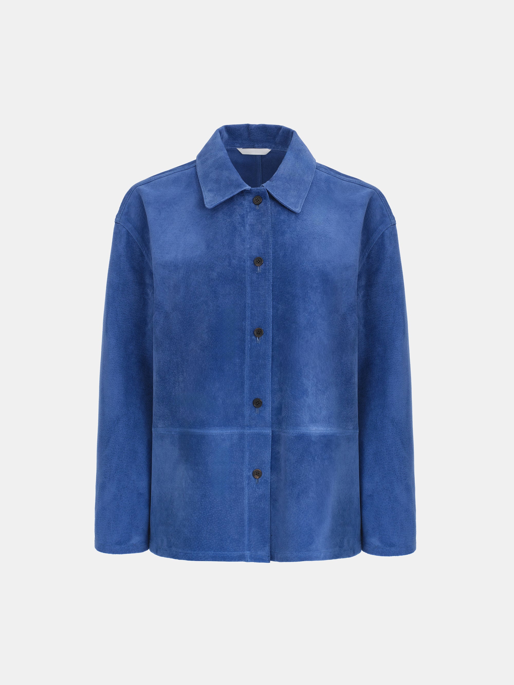 Suede Overshirt, Blue