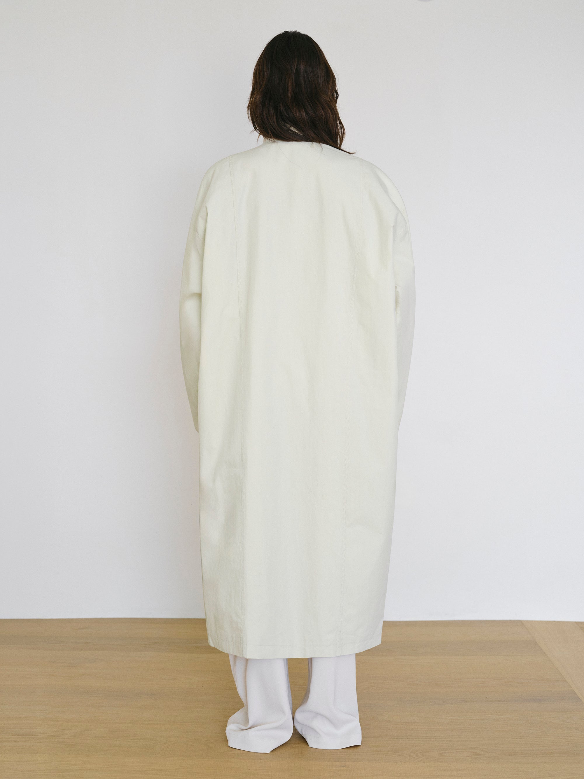 Voluminous Car Coat, Beige