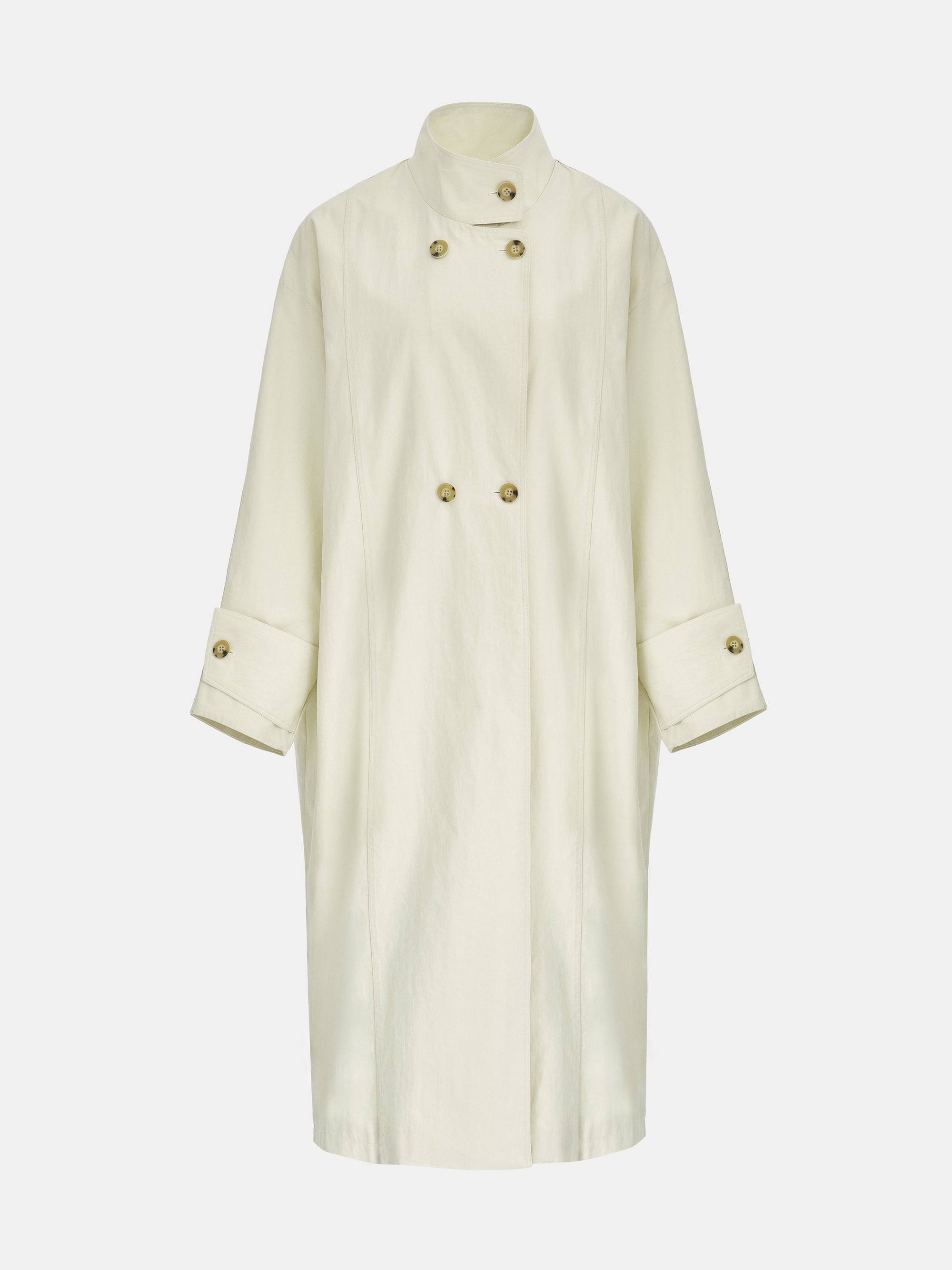Voluminous Car Coat, Beige