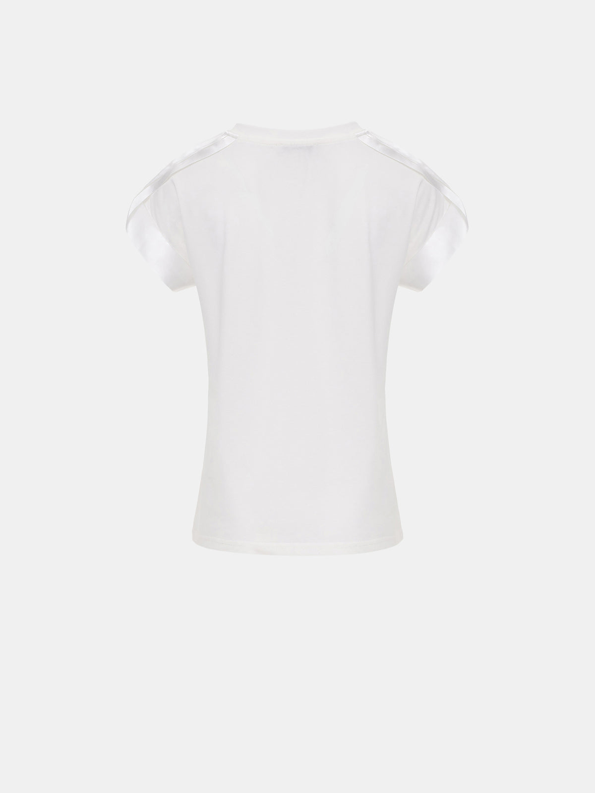 Rouen Paneled T-Shirt, Ivory