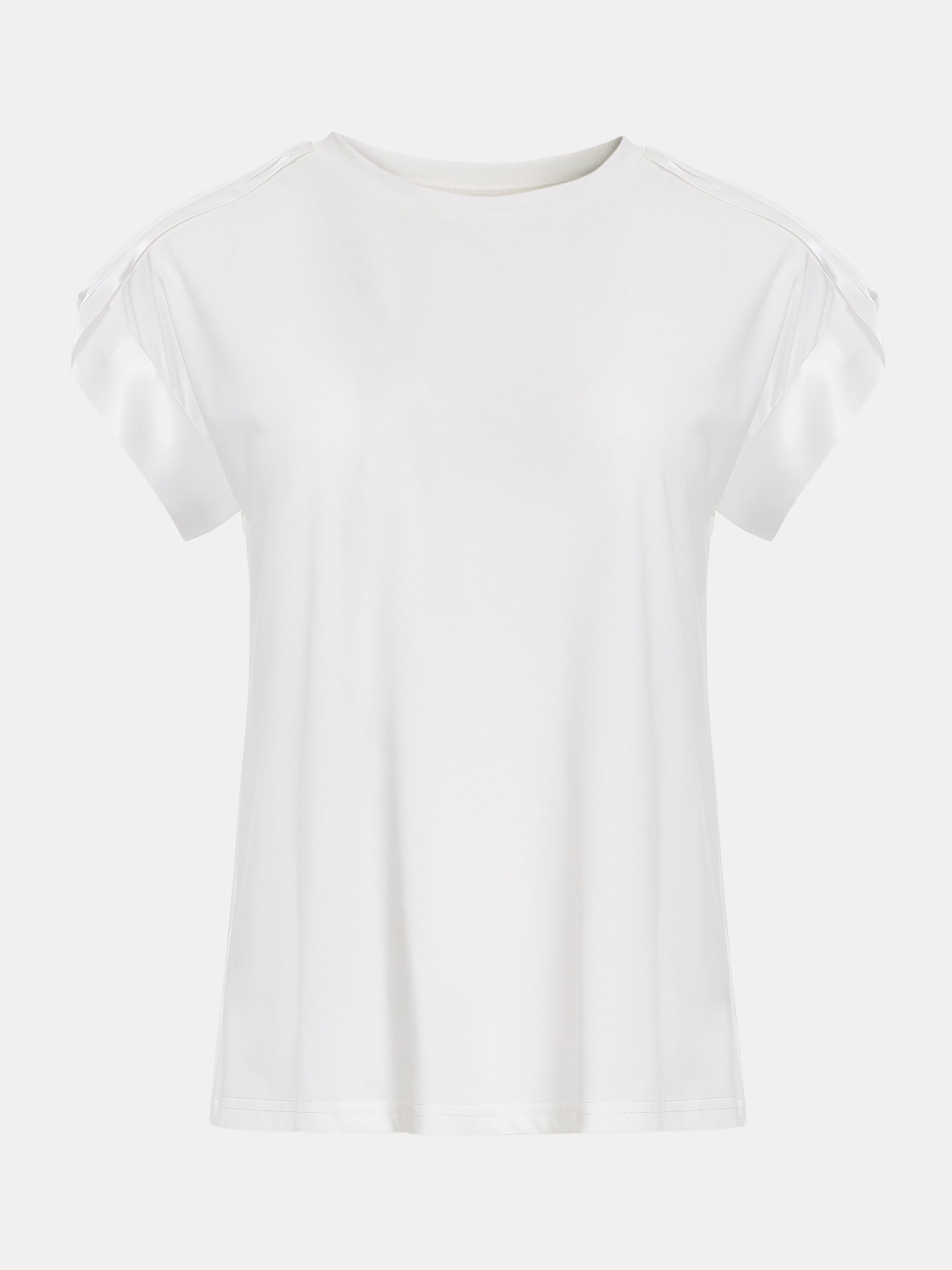 Rouen Paneled T-Shirt, Ivory