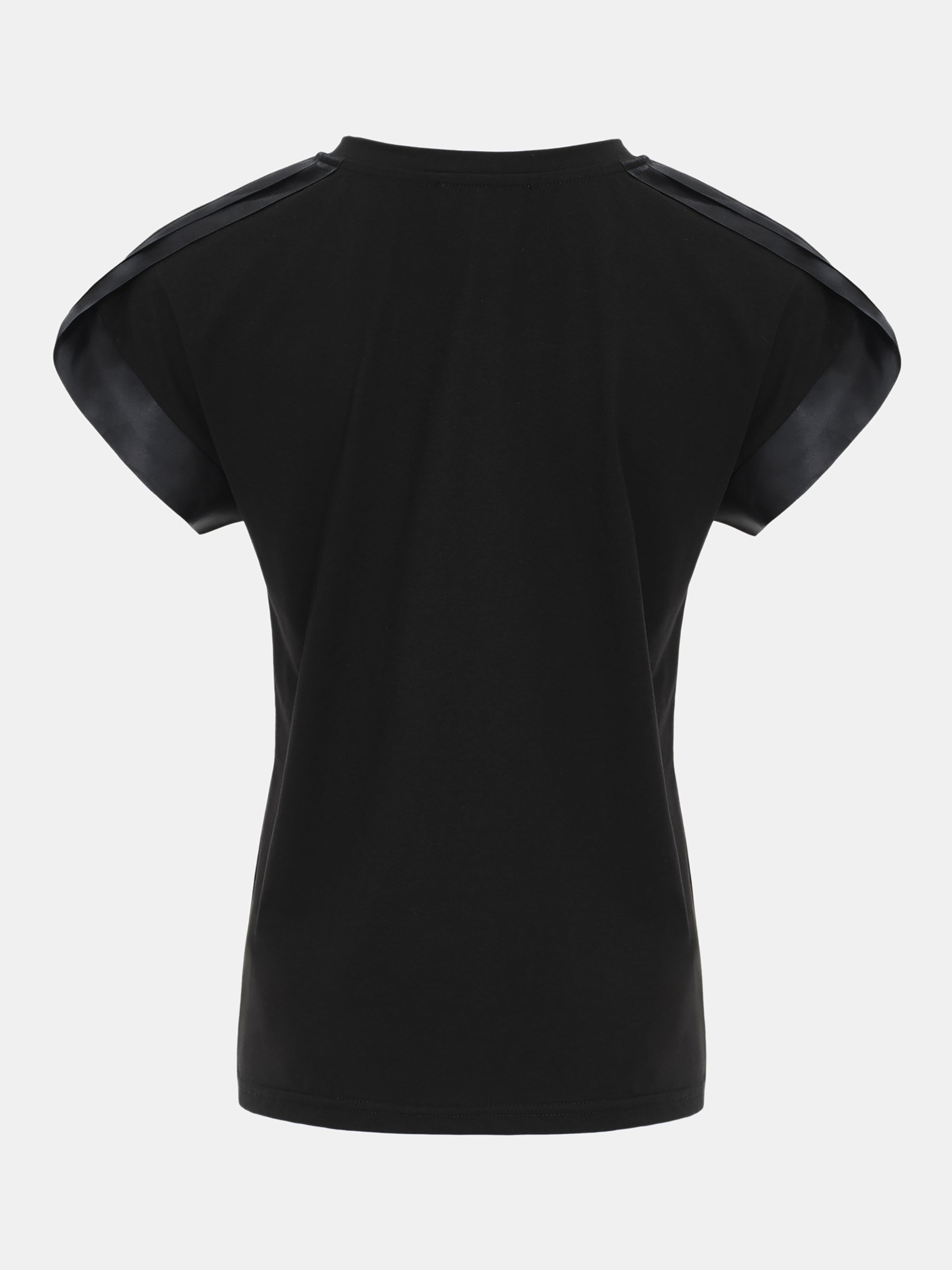 Rouen Paneled T-Shirt, Black