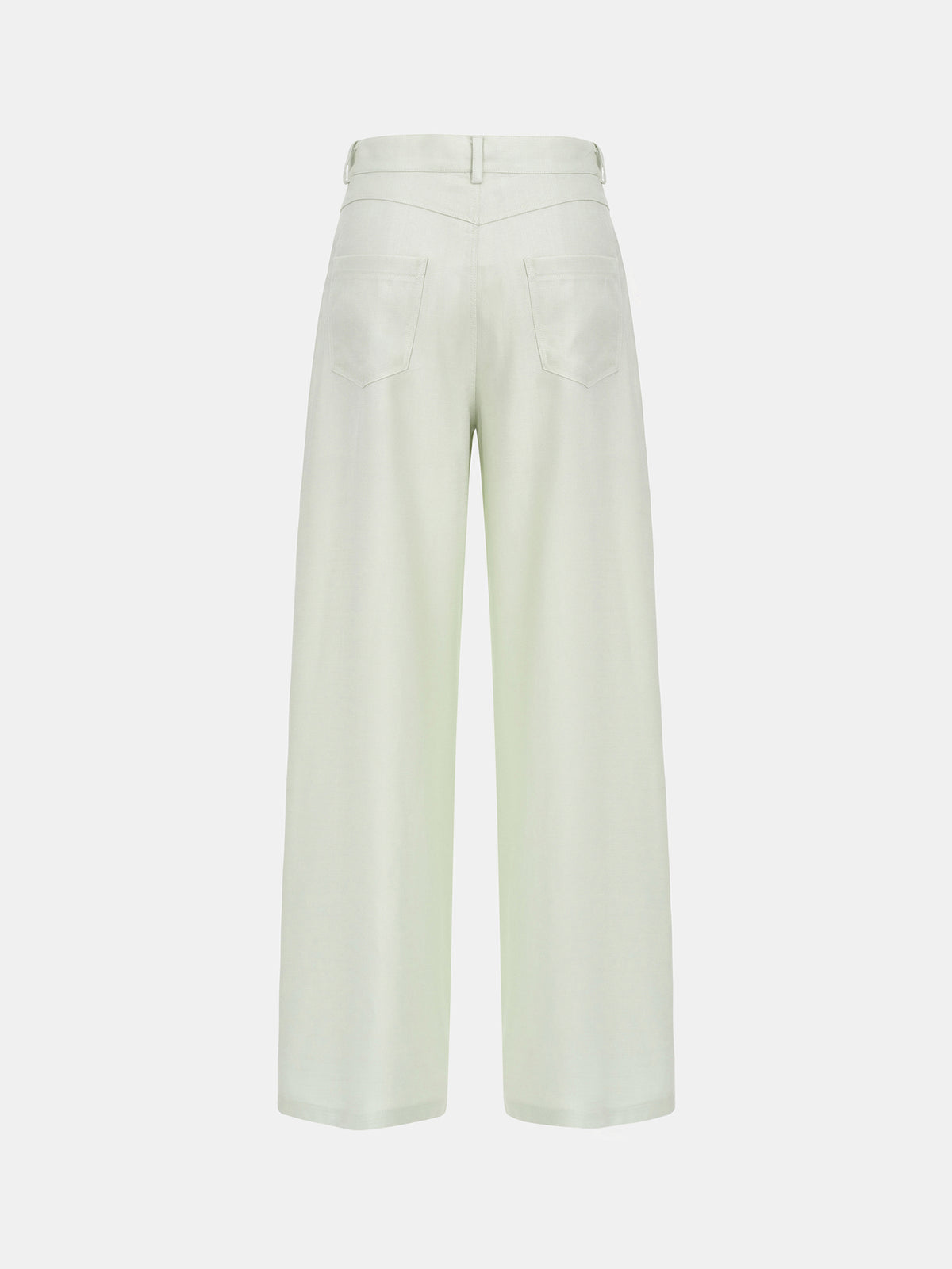 Mirko Fluid Tencel Denim Pants, Mint