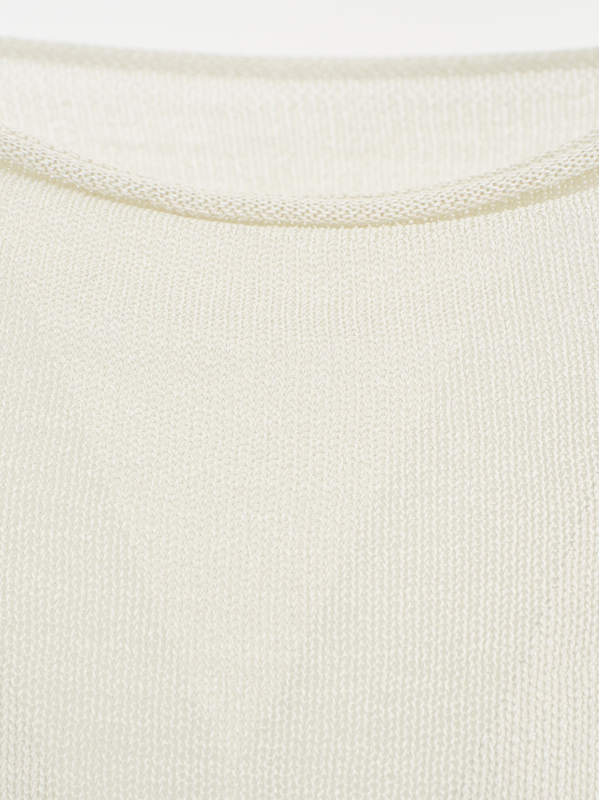 Draped Cowl-Neck Top, Beige