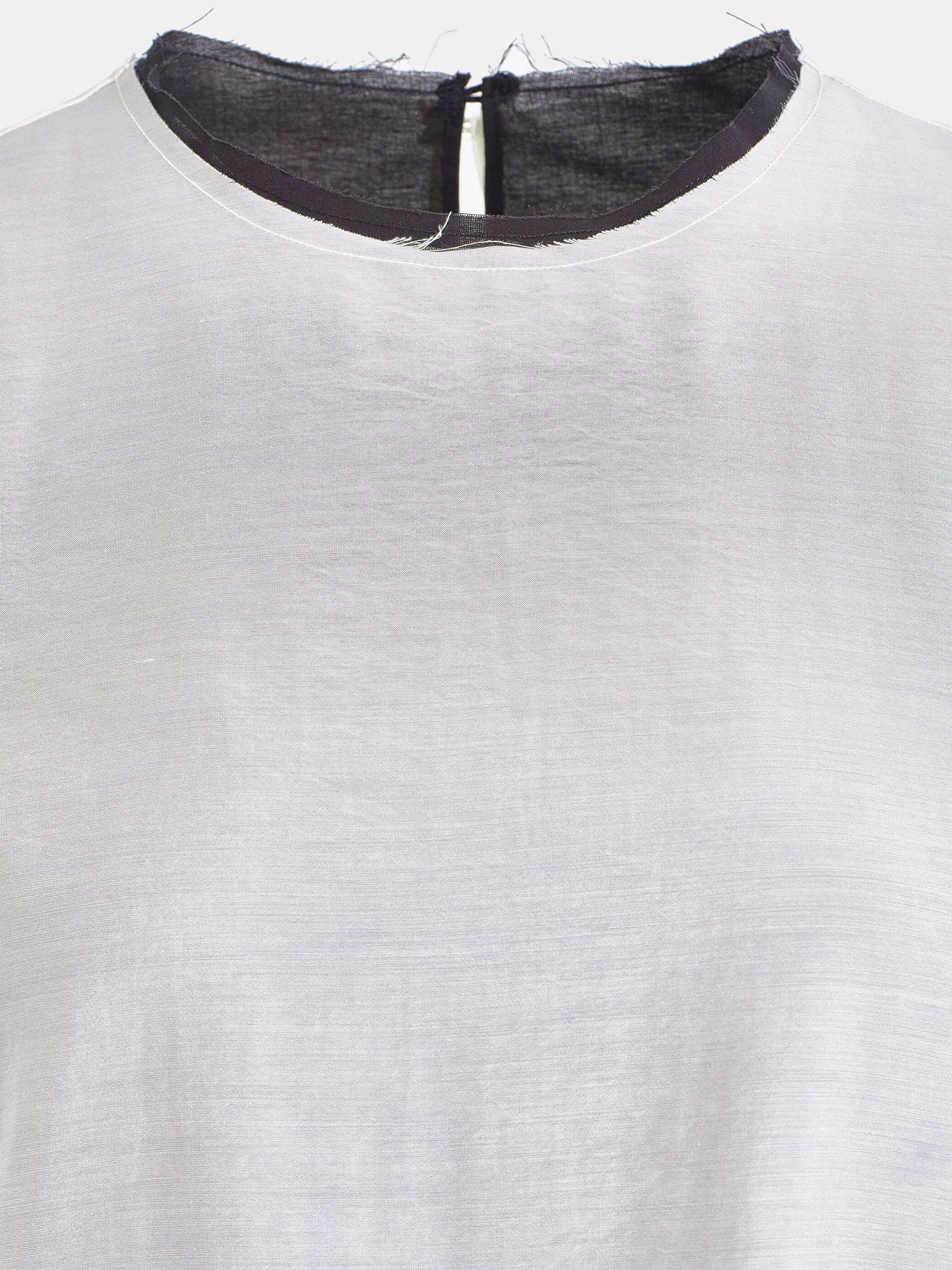 Layered Tunic Dress, Cream