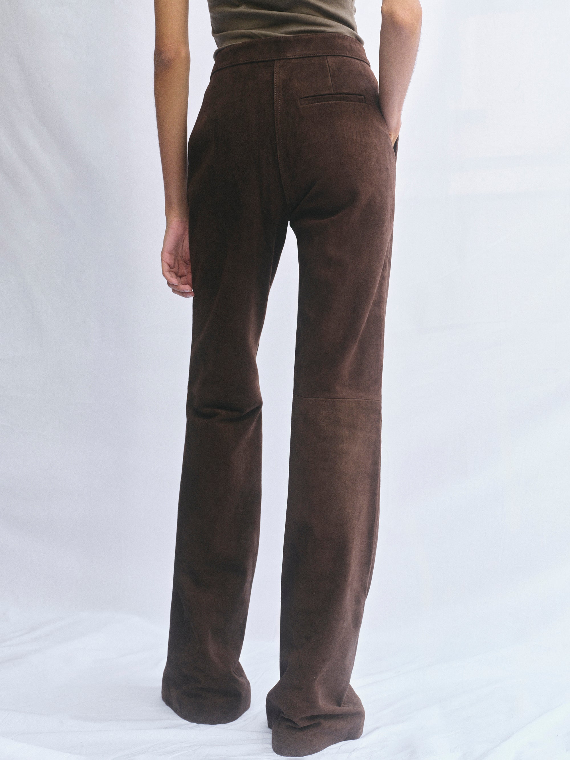 Hailey Trousers, Pecan