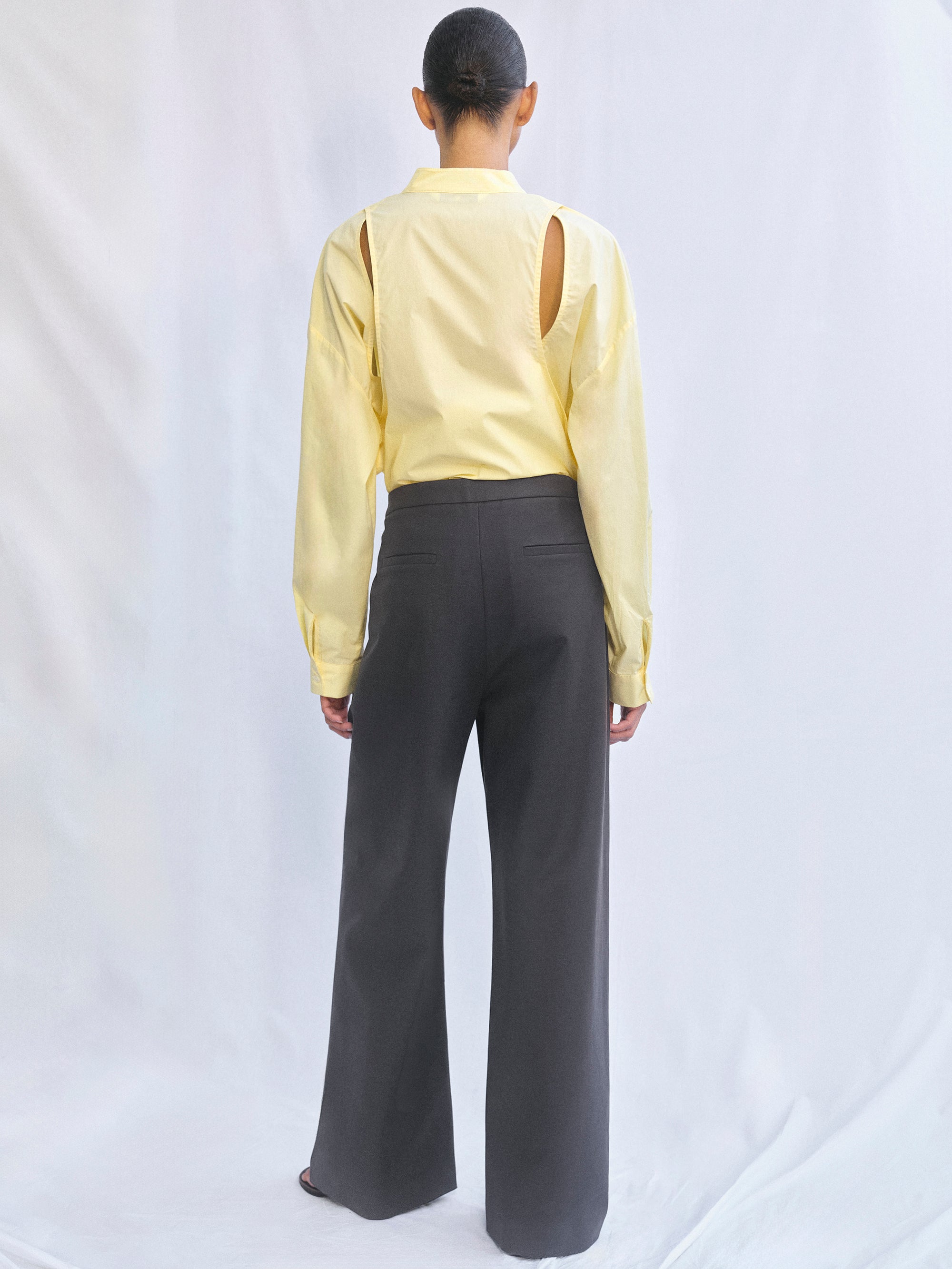 Cinched Pants, Charcoal