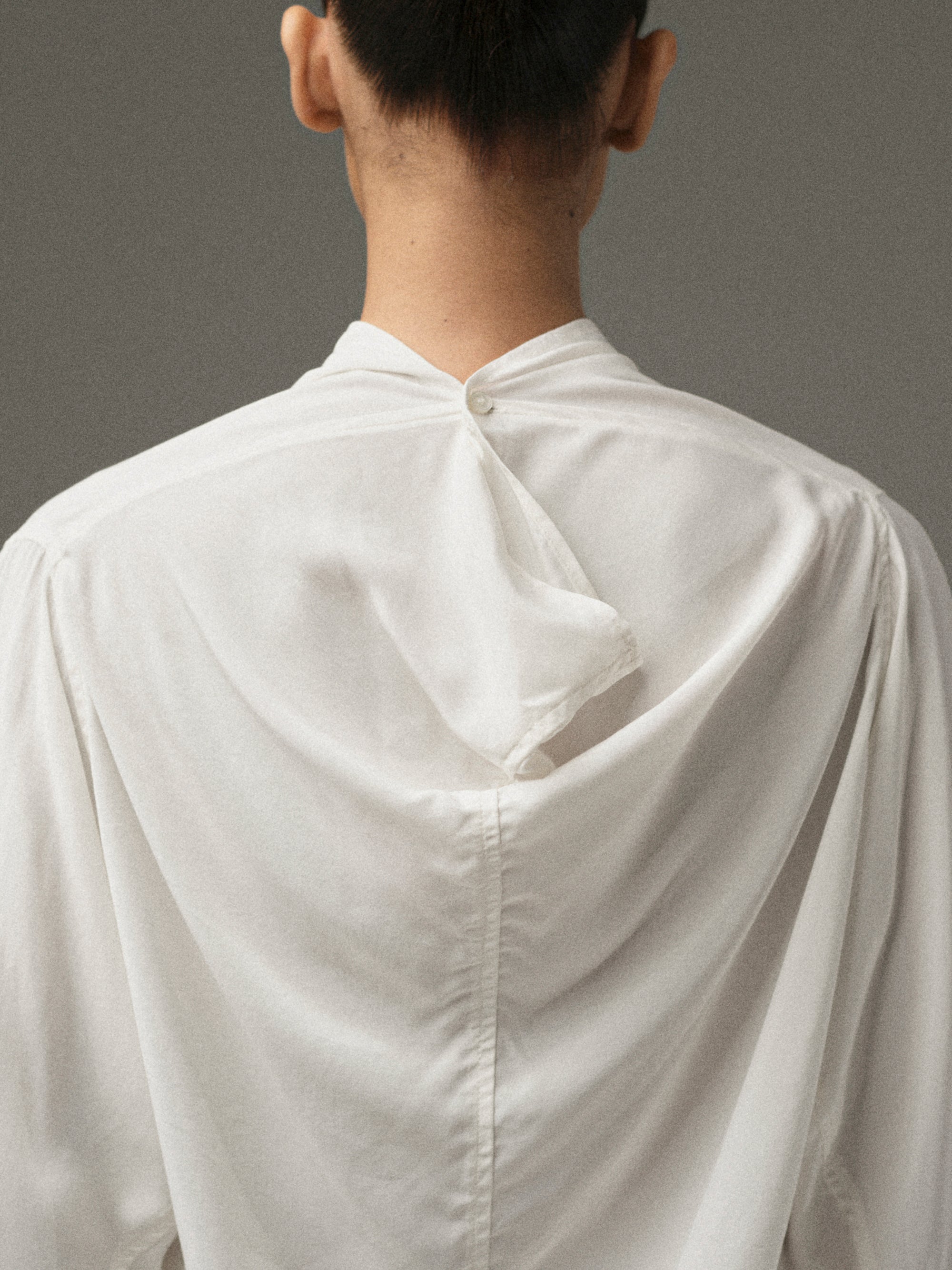 Pisa Draped Blouse, White