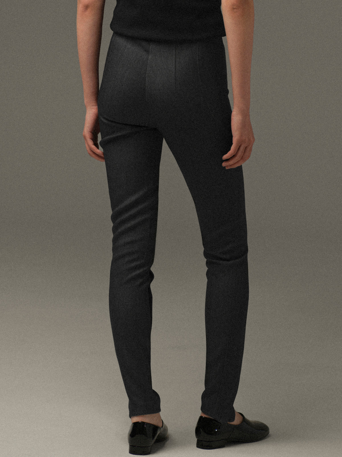 Tyia Slim Trousers, Charcoal