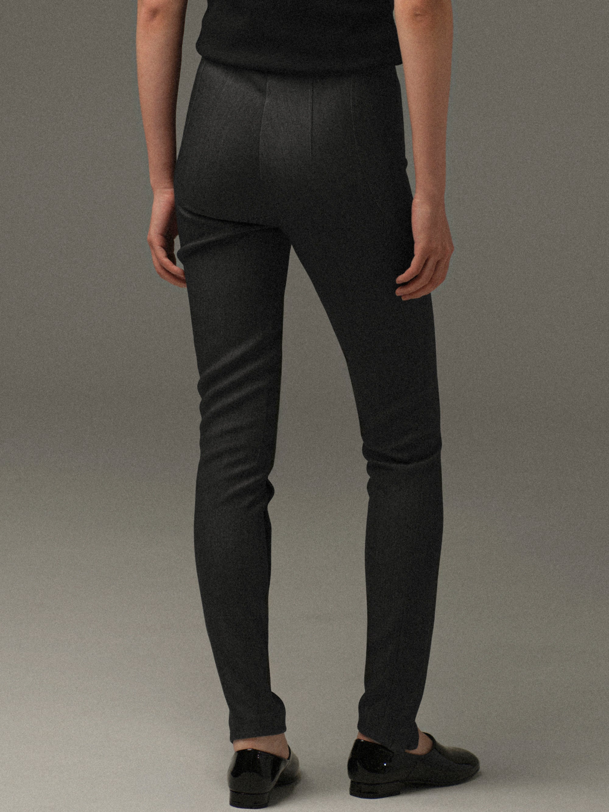 Tyia Slim Trousers, Charcoal