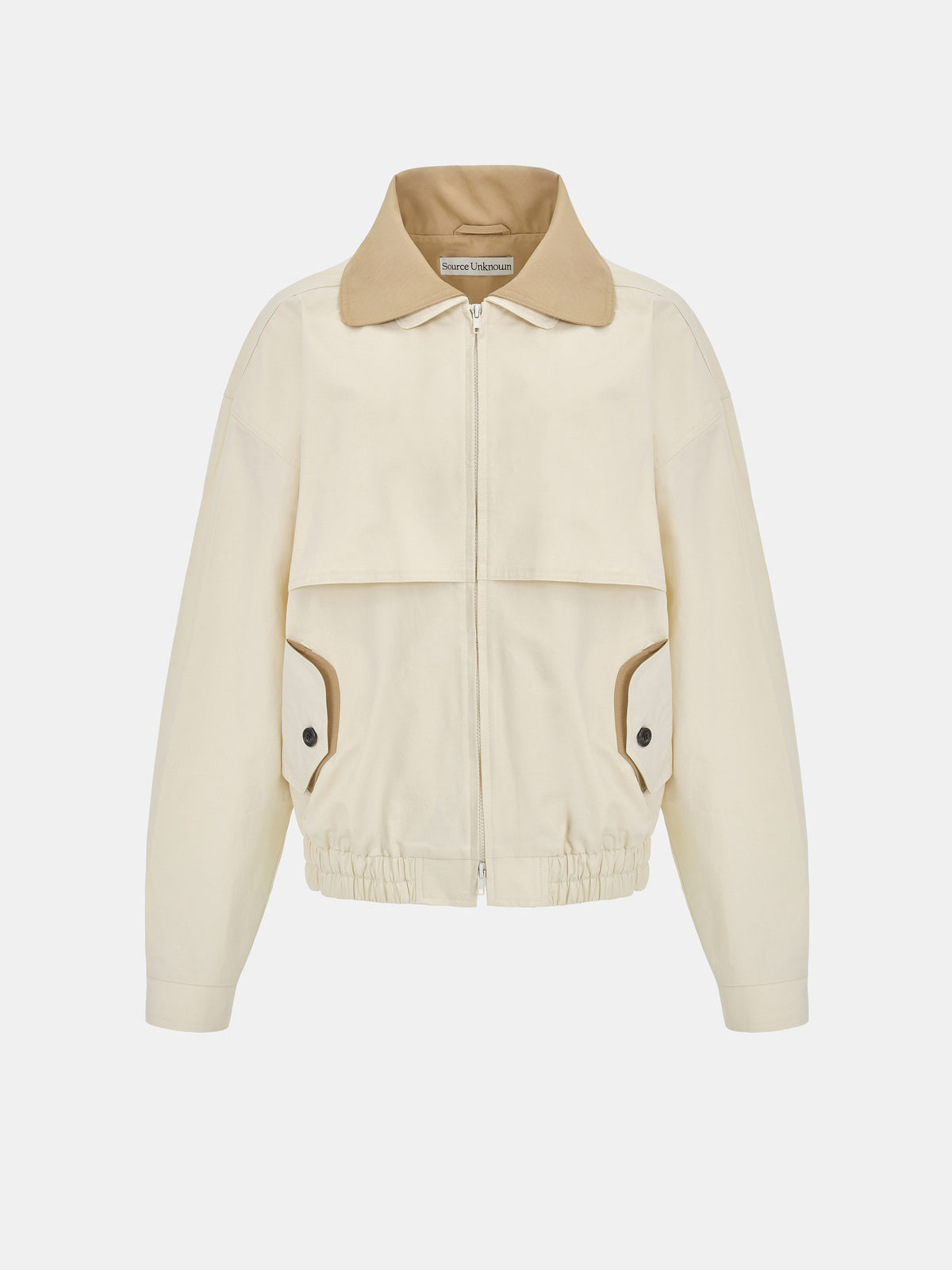 Carnaby Layered Collar Blouson Jacket, Ivory