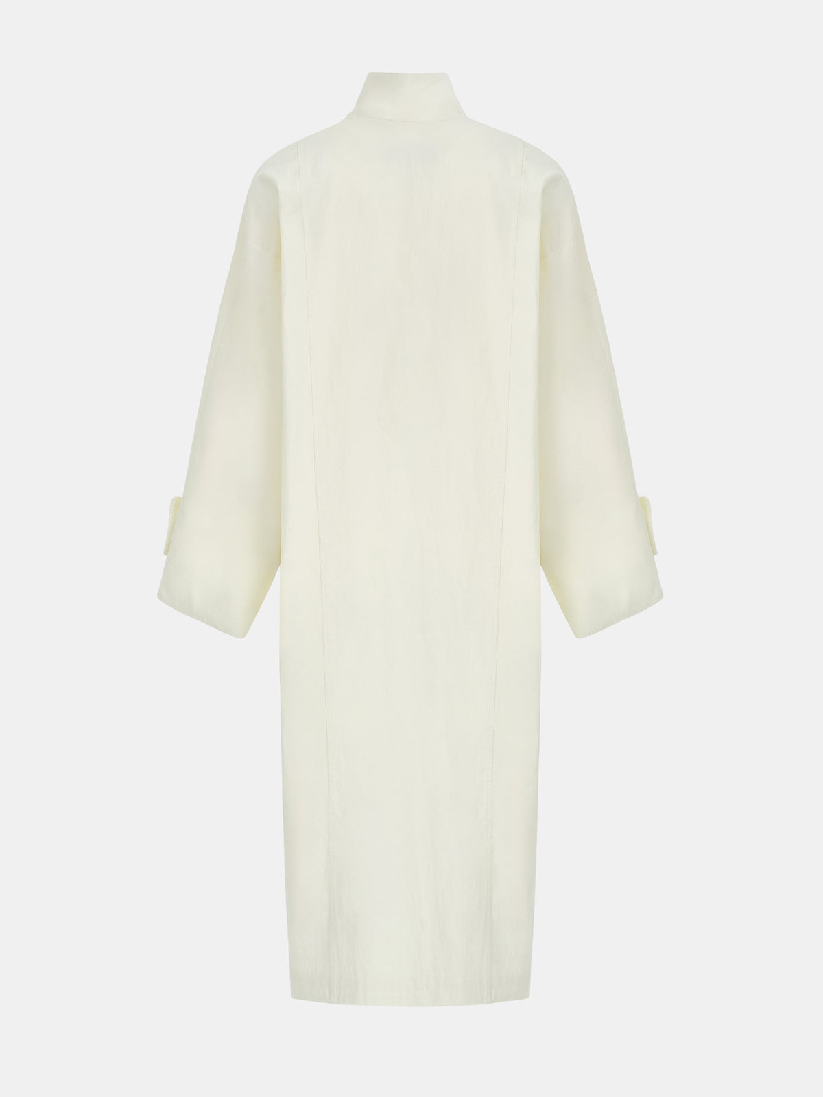 Irvin Voluminous Car Coat, Ivory