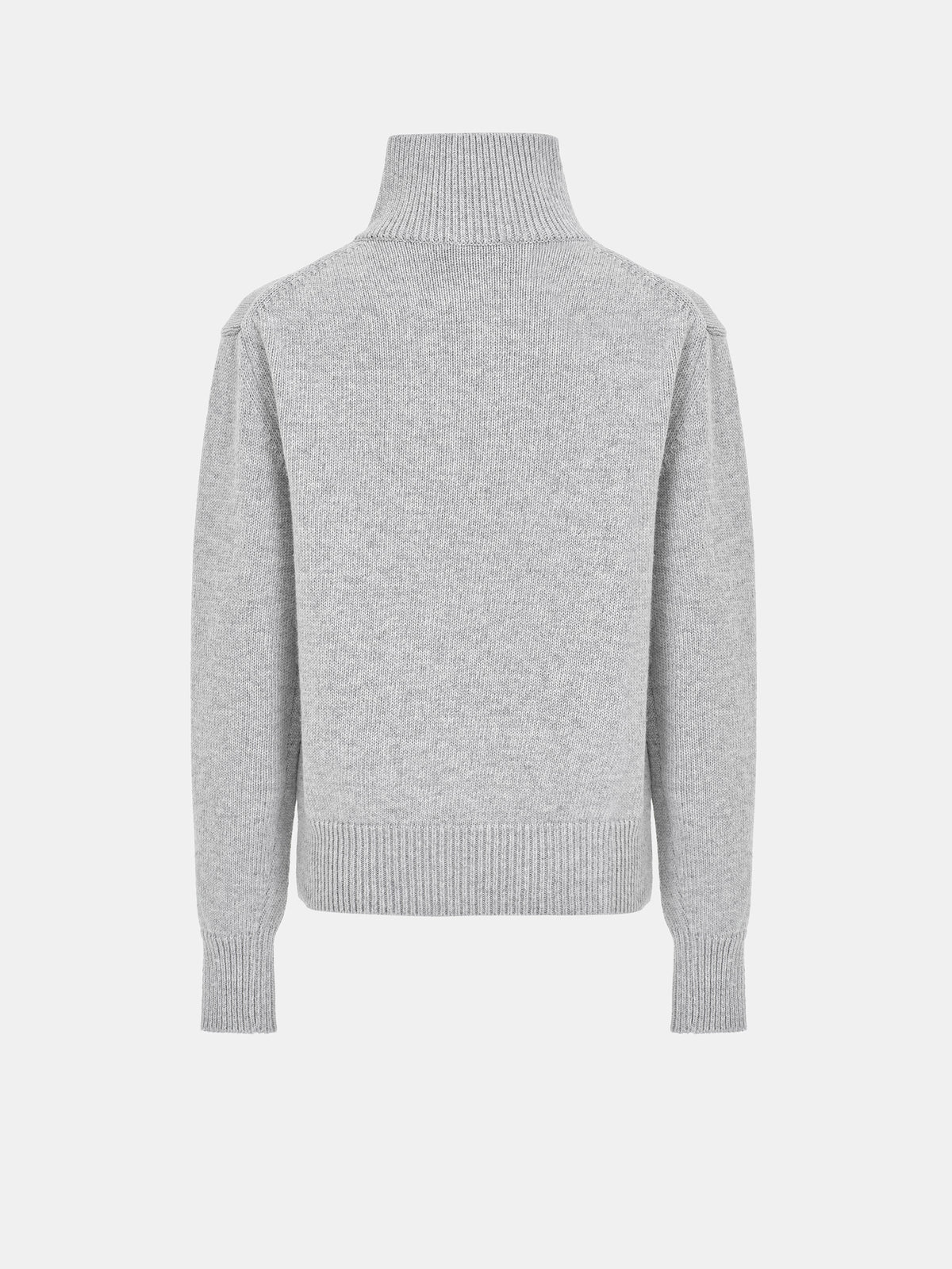 Konny Zipped Sweater, Grey
