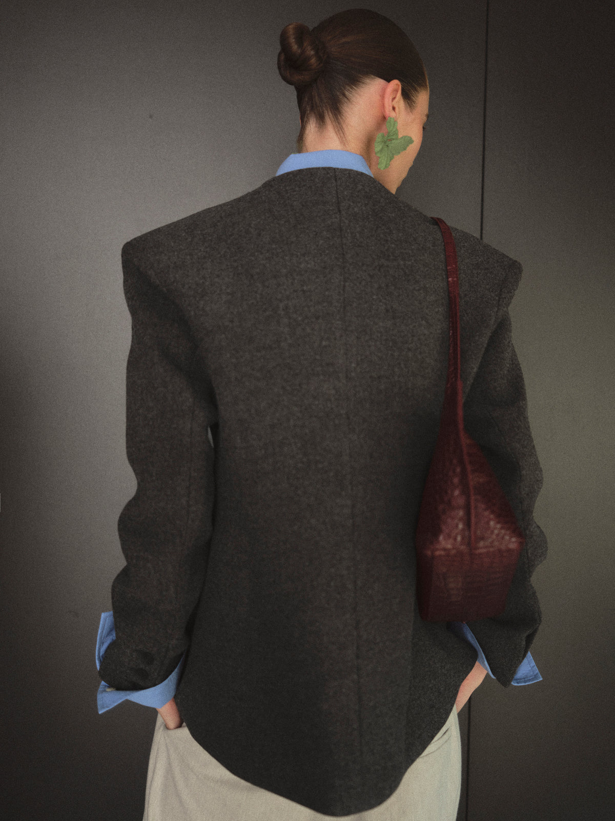 Bantone Double Jacket, Charcoal