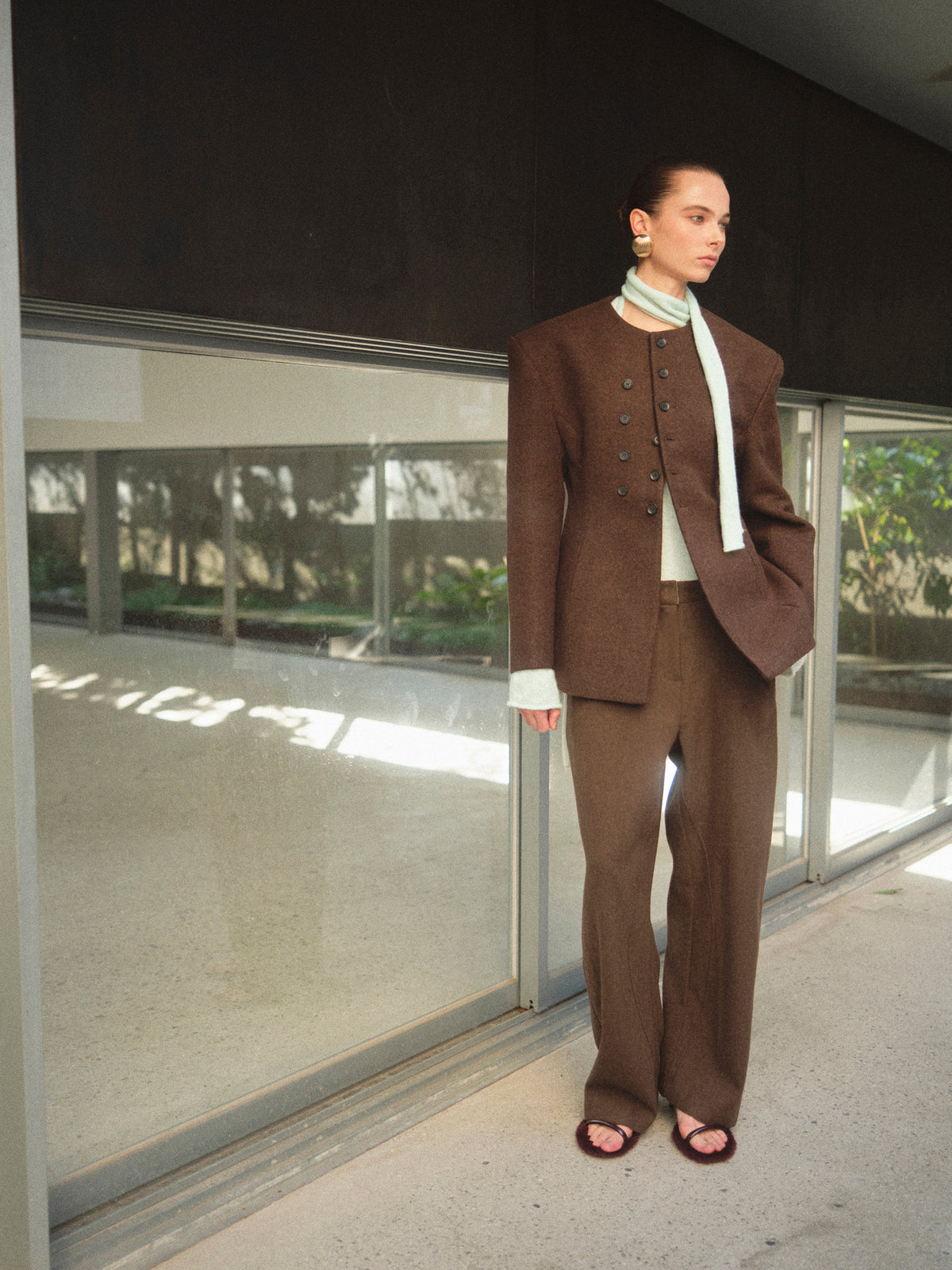 Bantone Double Jacket, Brown