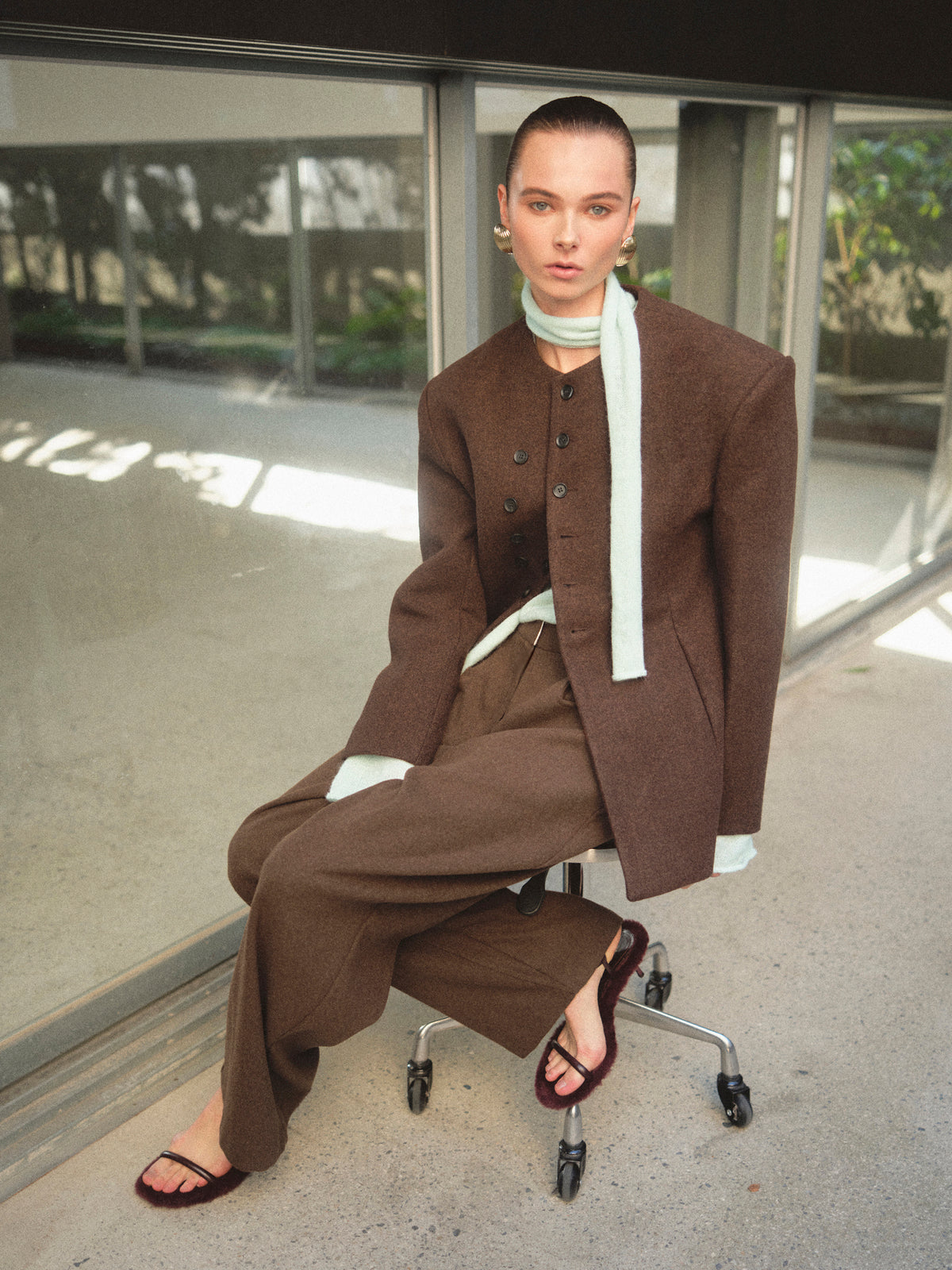 Bantone Double Jacket, Brown