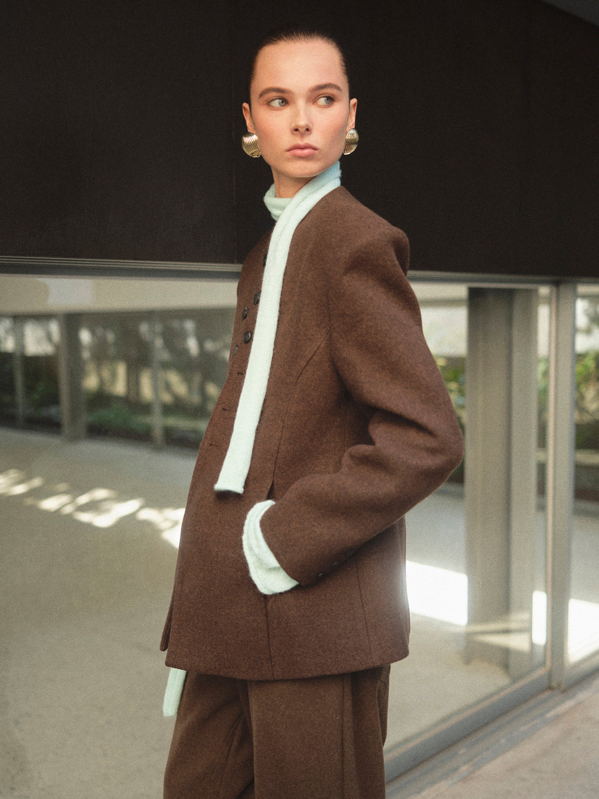 Bantone Double Jacket, Brown