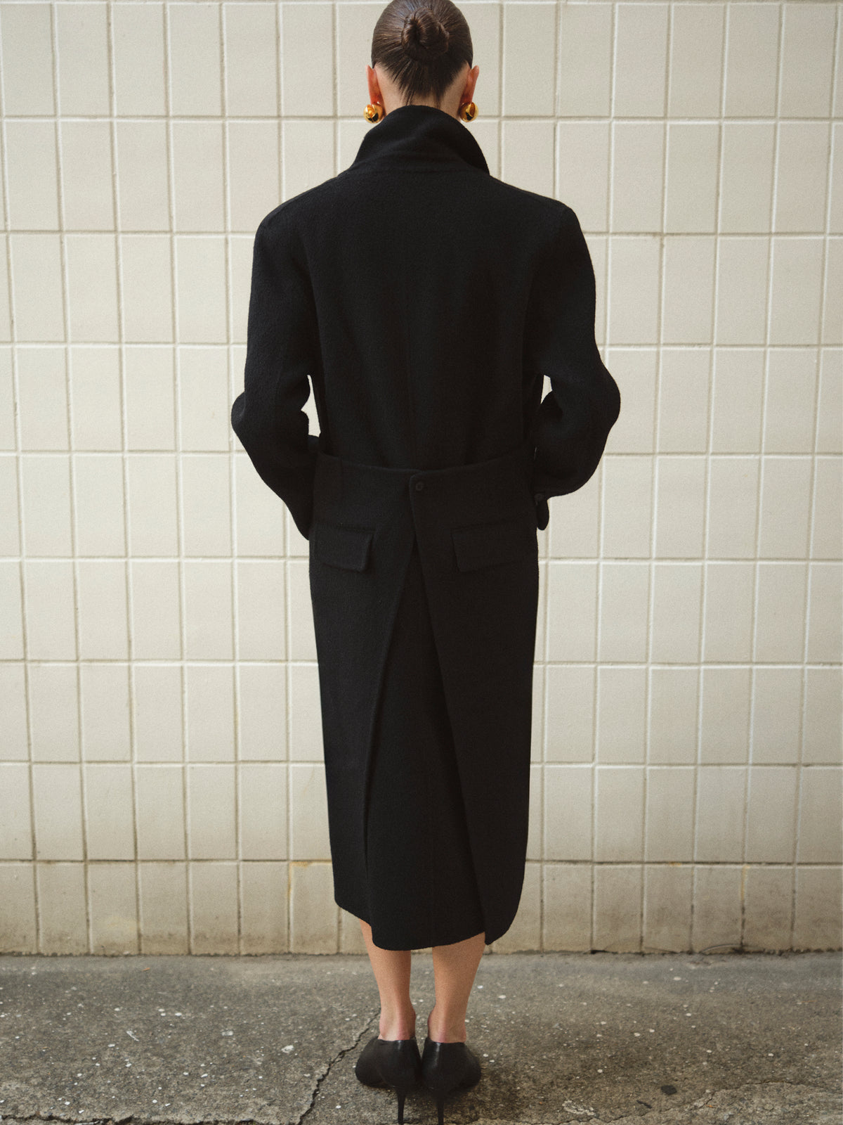 Hutton Coat, Black
