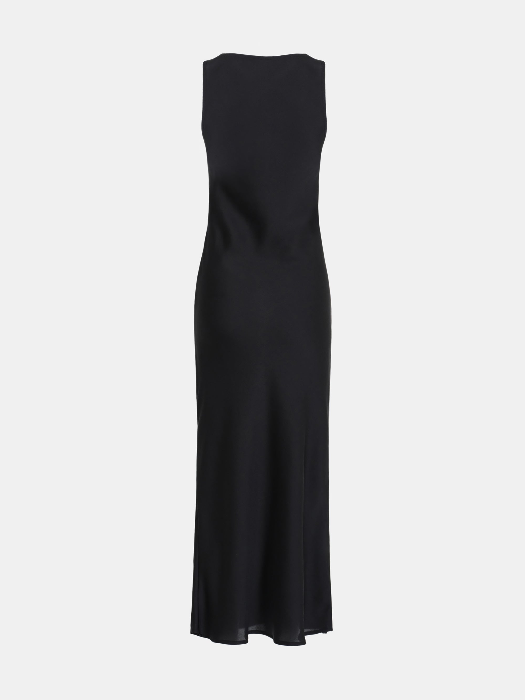 Astra Henley Tank Dress, Black