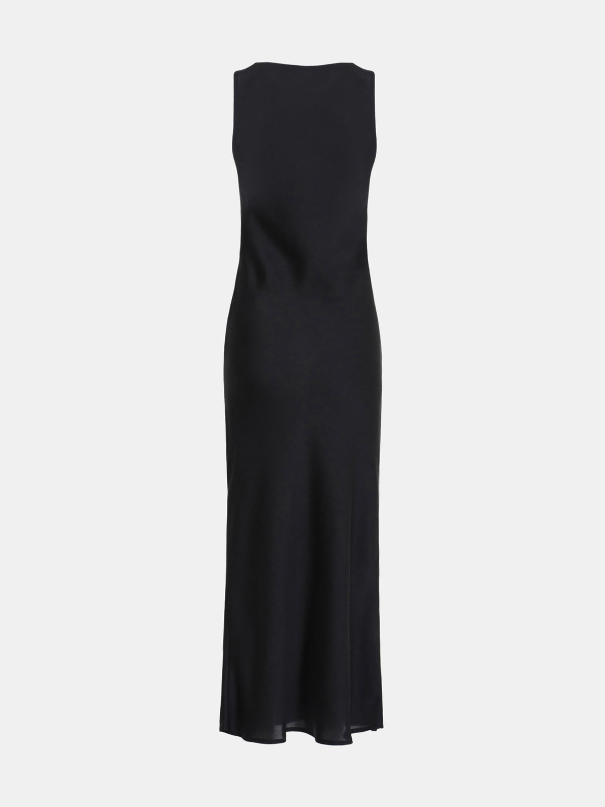 Astra Henley Tank Dress, Black