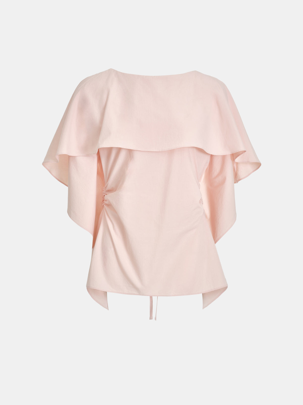 Dane Layered Cape Top, Pink