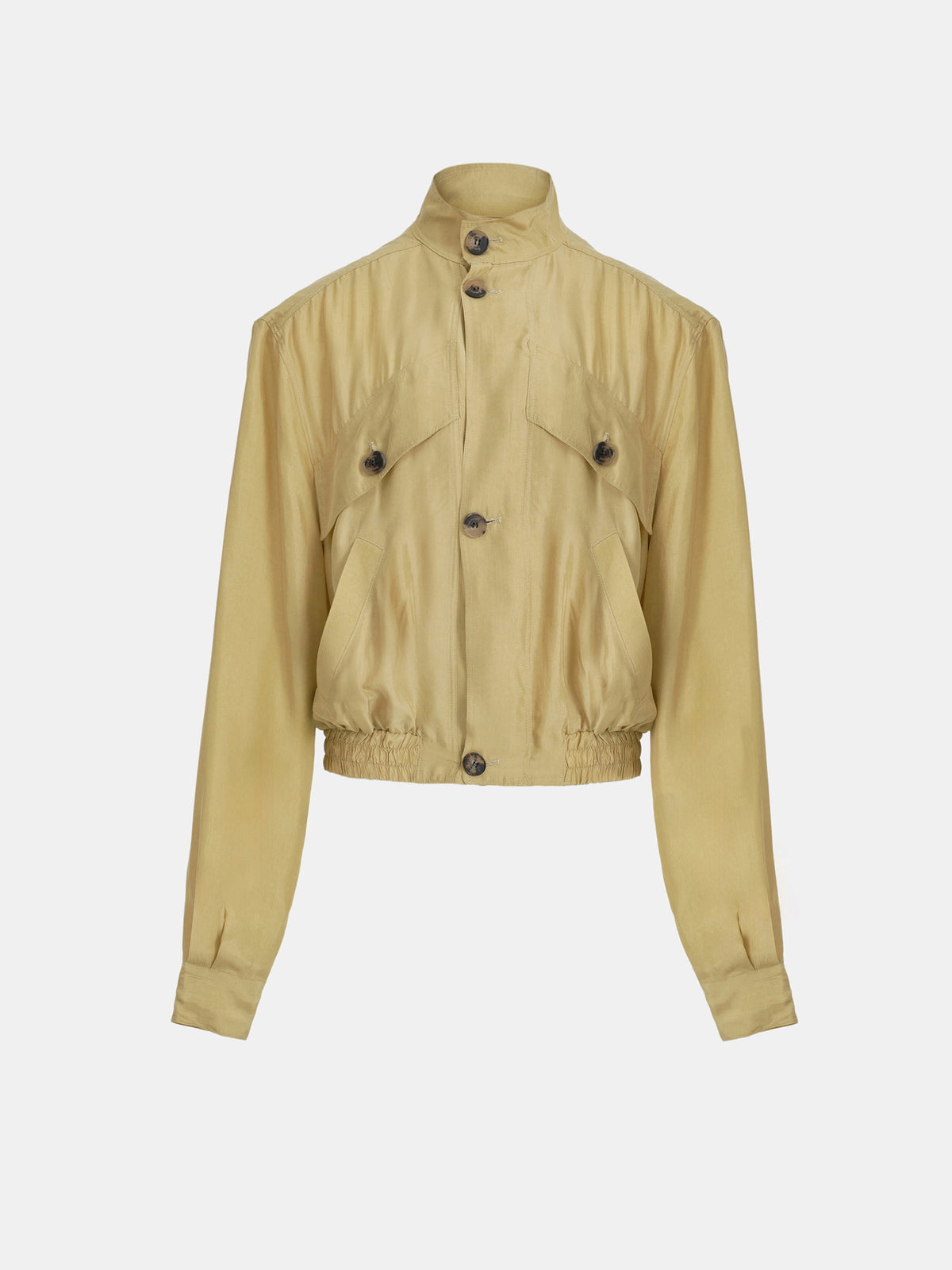 Renata Blouson Jacket, Mustard