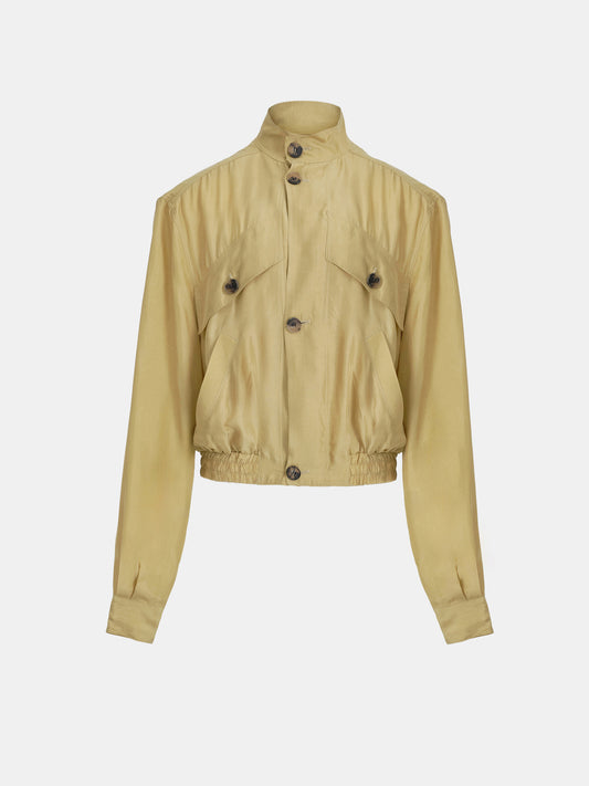 Renata Blouson Jacket, Mustard