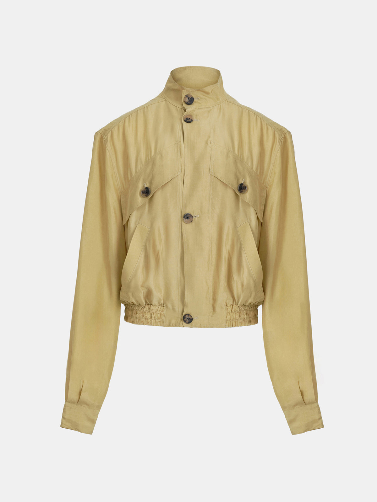 Renata Blouson Jacket, Mustard